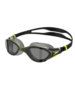 Unisex Adult Biofuse 2.0 Polarised Tint-Lens Swim Goggles - Black & Green
