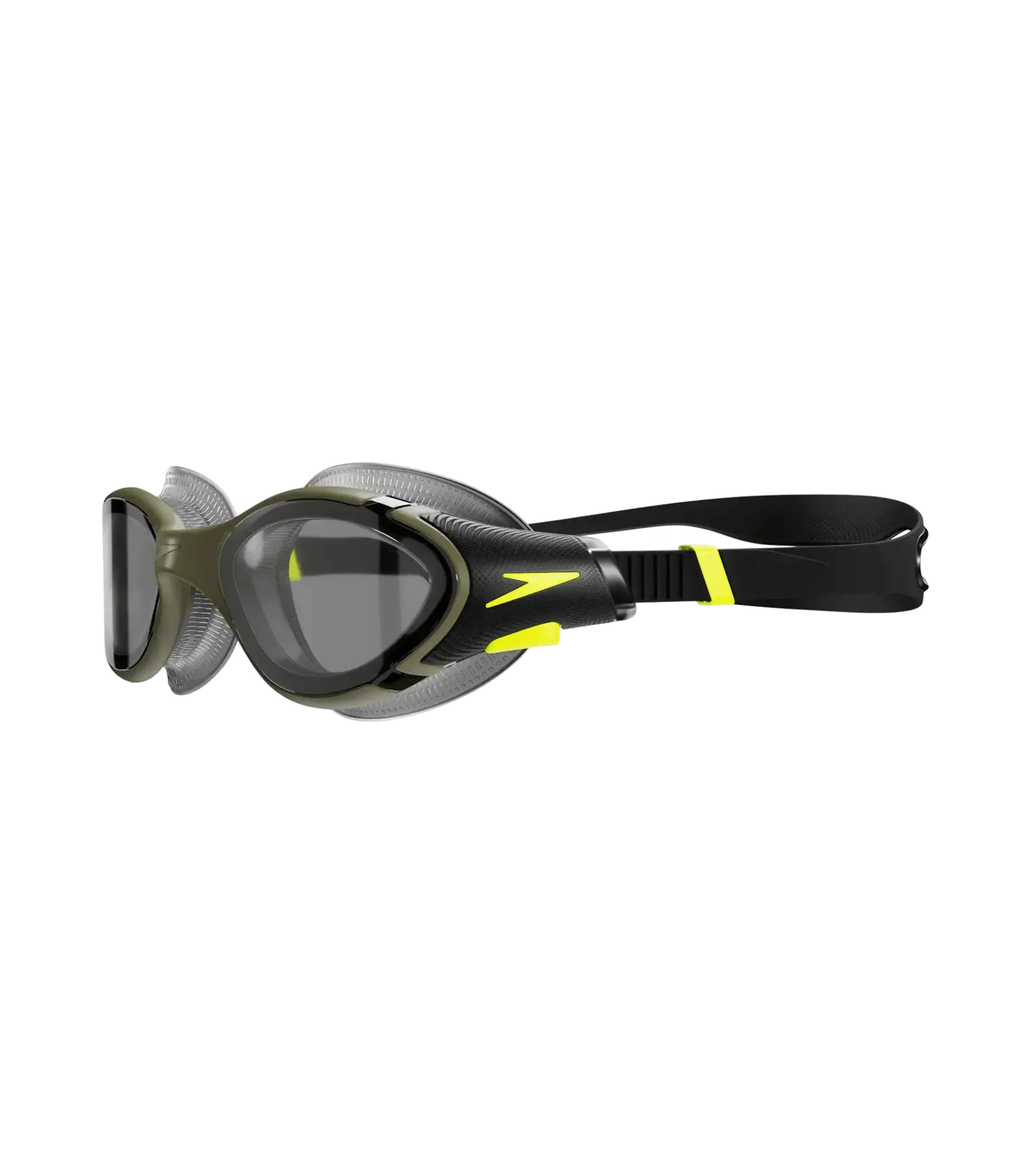 Unisex Adult Biofuse 2.0 Polarised Tint-Lens Swim Goggles - Black & Green - Image 10