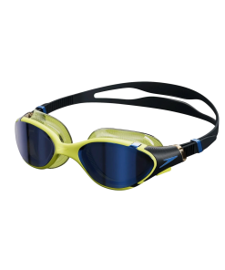 Unisex Adult Biofuse 2.0 Mirror Lens Swim Goggles - Yellow & Smoke