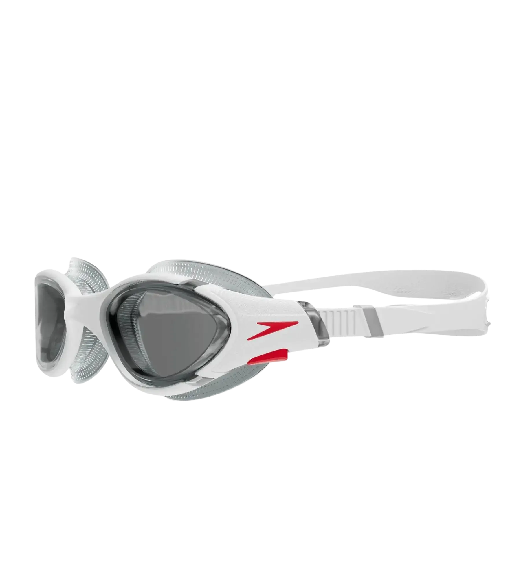 Unisex Adult Biofuse 2.0 Smoke-Lens Swim Goggles - White & Smoke - Image 21