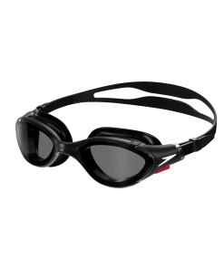 Unisex Adult Biofuse 2.0 Smoke-Lens Swim Goggles - Black & Smoke