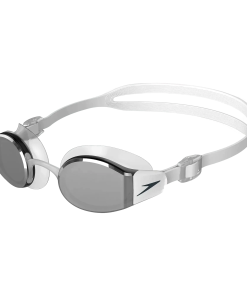 Unisex Adult Mariner Pro Mirror Lens Swim Goggles - White & Grey
