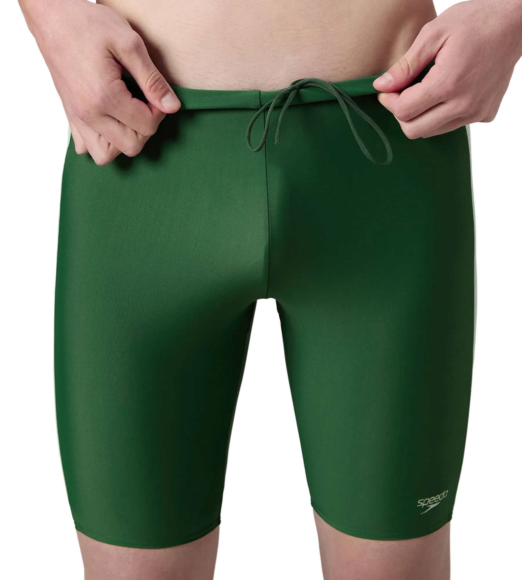 Men's Endurabrite Panel Print Jammer - Dark Green & Pale Adventure - Image 10