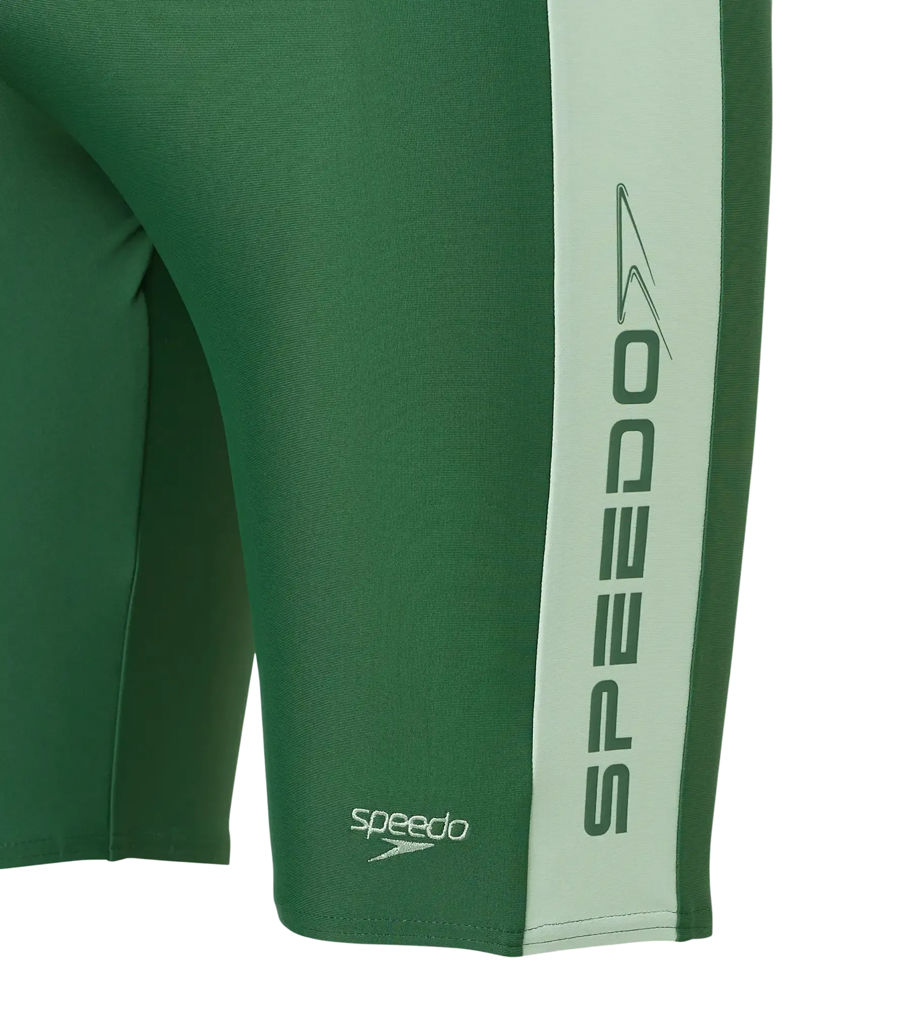 Men's Endurabrite Panel Print Jammer - Dark Green & Pale Adventure - Image 13