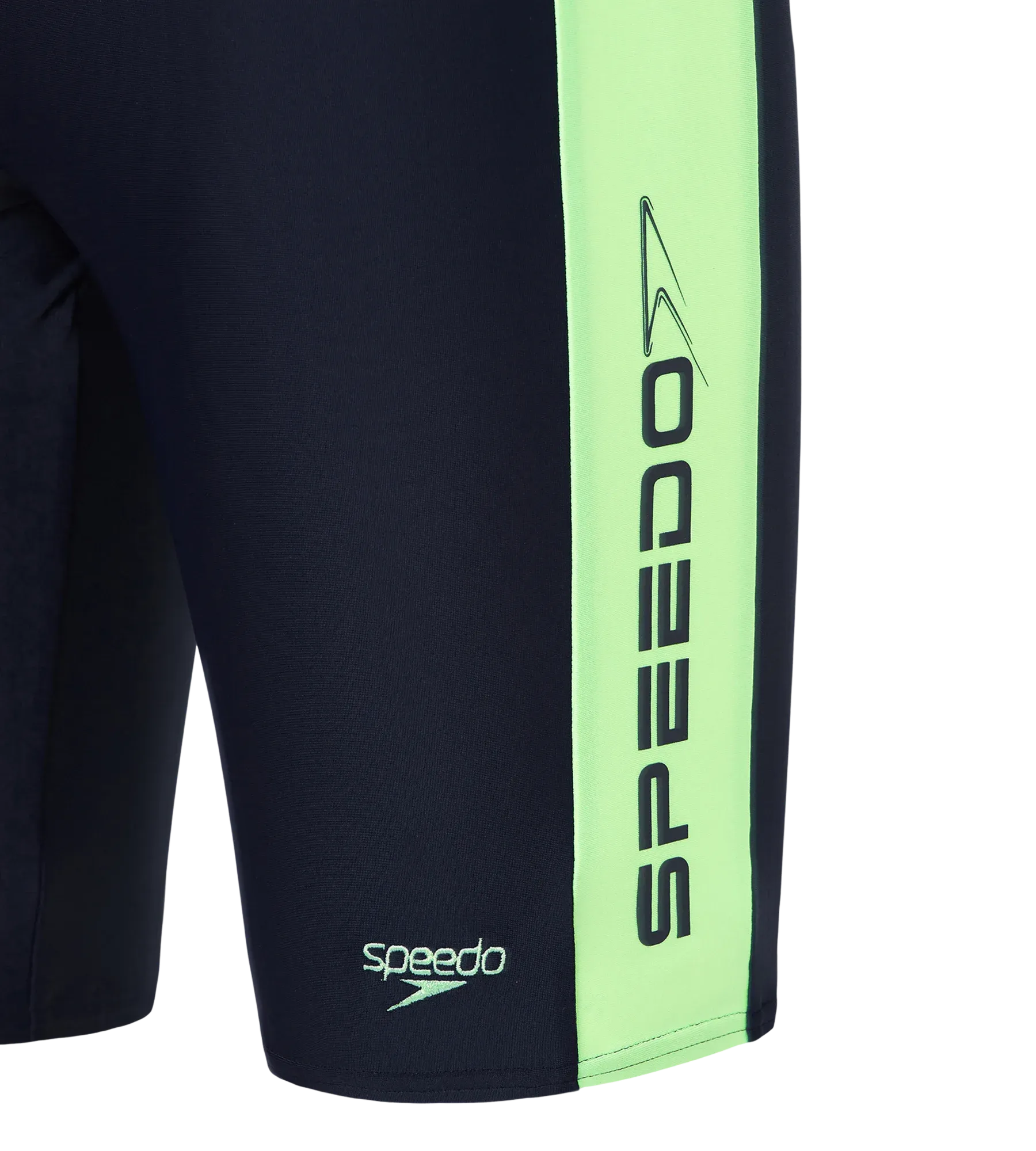 Men's Endurance10 Panel Print Dive Jammer - True Navy & Pale Clover - Image 12