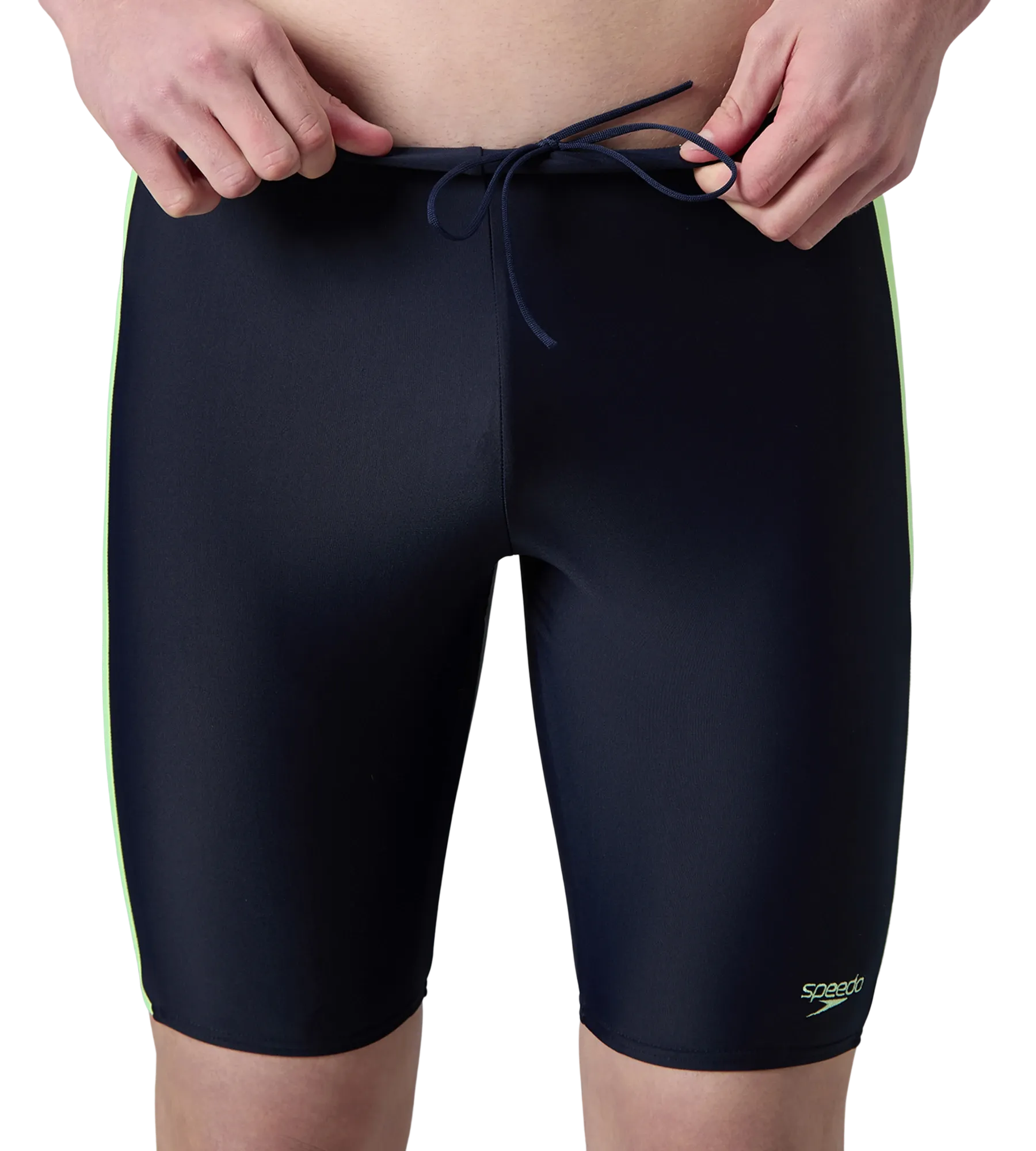 Men's Endurance10 Panel Print Dive Jammer - True Navy & Pale Clover - Image 9
