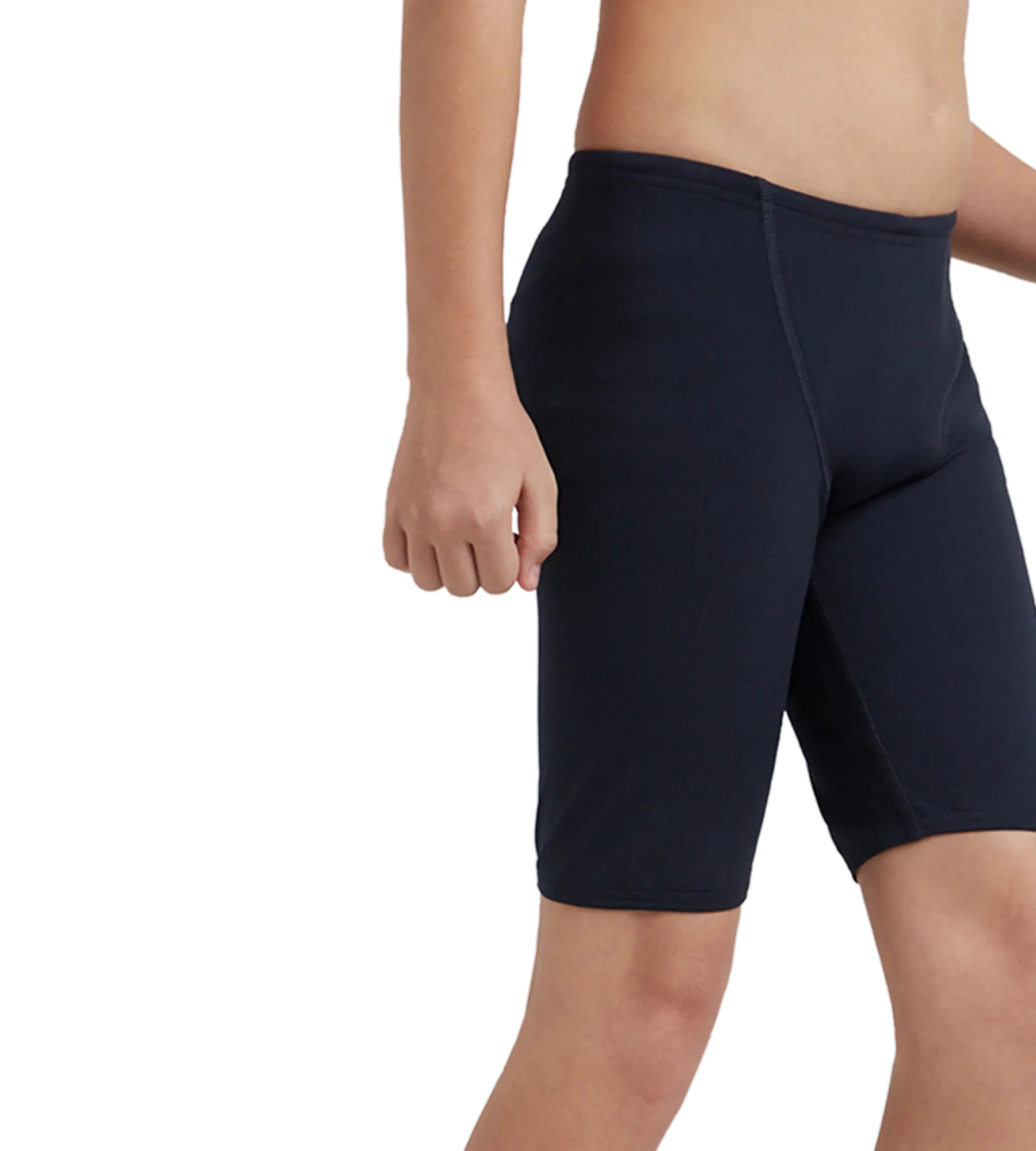 Boy's Endurance+ Essential V-Cut Jammer - True Navy & High Risk Red - Image 3