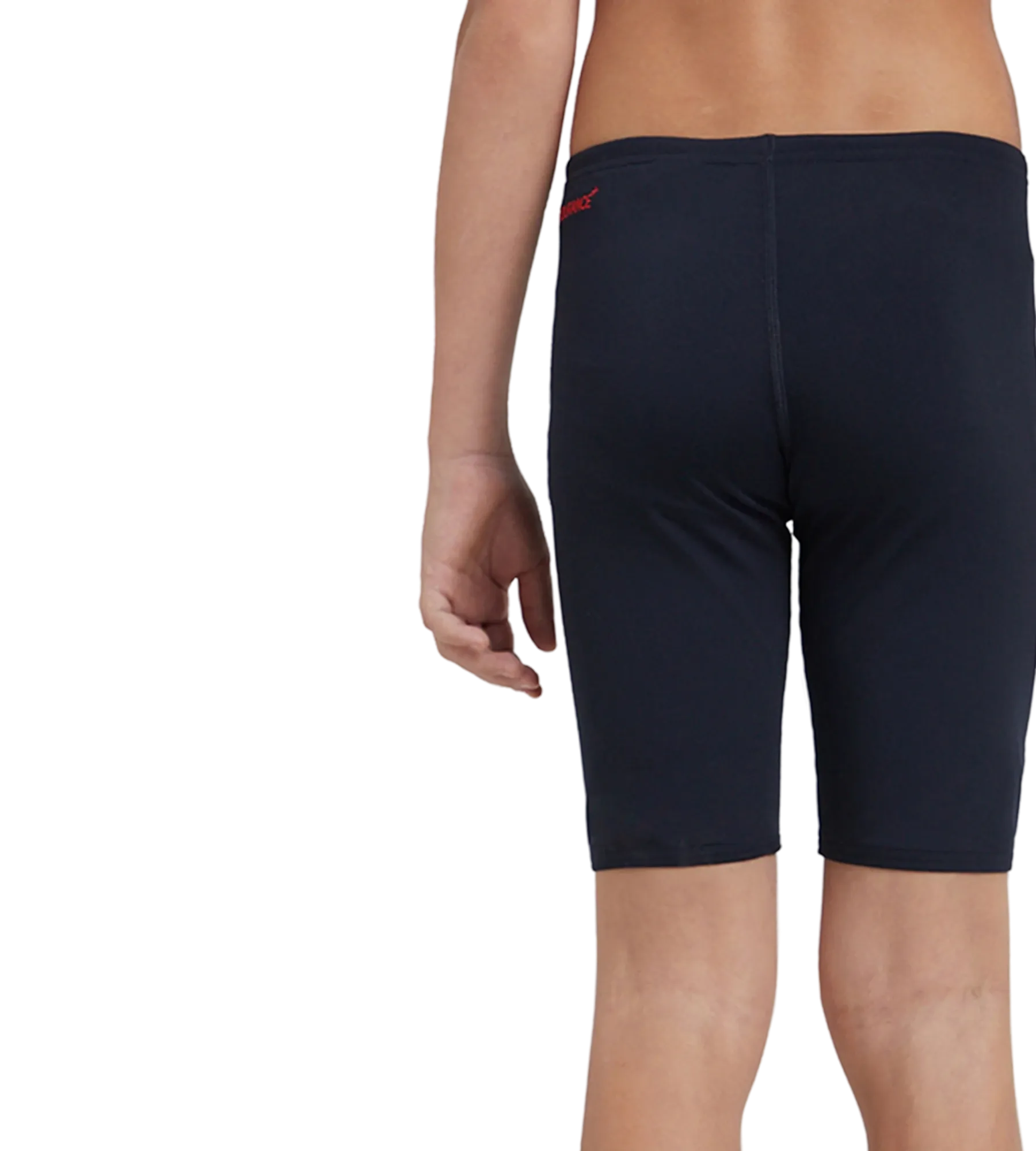 Boy's Endurance+ Essential V-Cut Jammer - True Navy & High Risk Red - Image 5