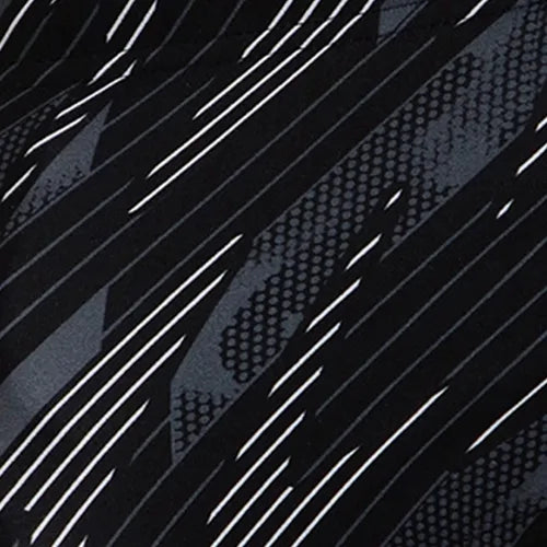 Men's Endurance10 Hyperboom Print Brief - Black. Usa Charcoal & White - Image 12