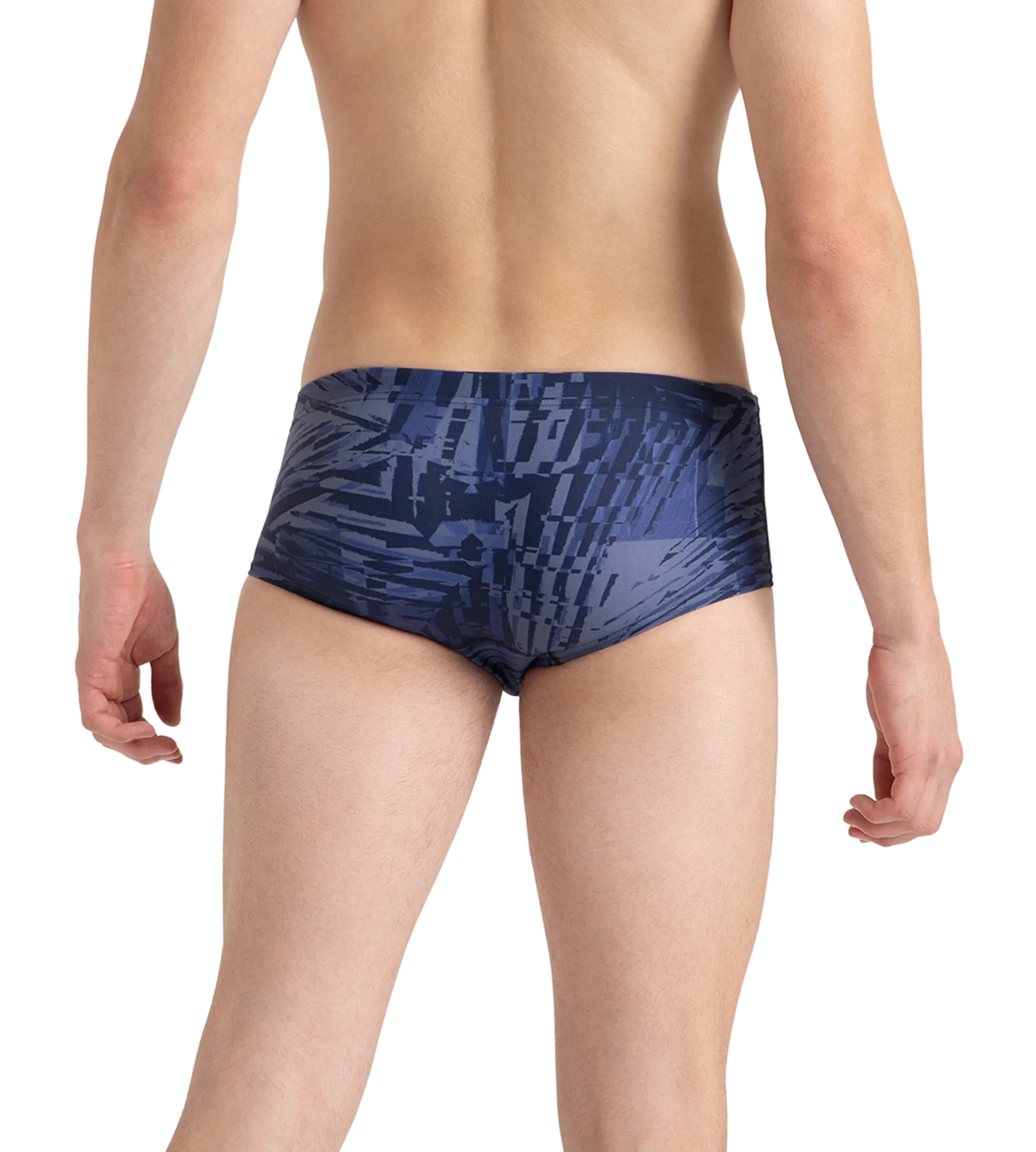 Men's Endurance10 All Over Print Brief - Peacoat. Cerulean Blue & White - Image 4