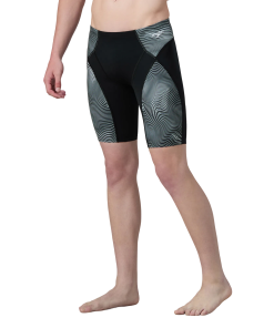 Men's Endurance+ Hydrosense Print V-Cut Compression Jammer - Black & White