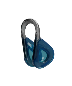 Unisex Adult Biofuse Textured Pad Nose Clip - Blue & Grey