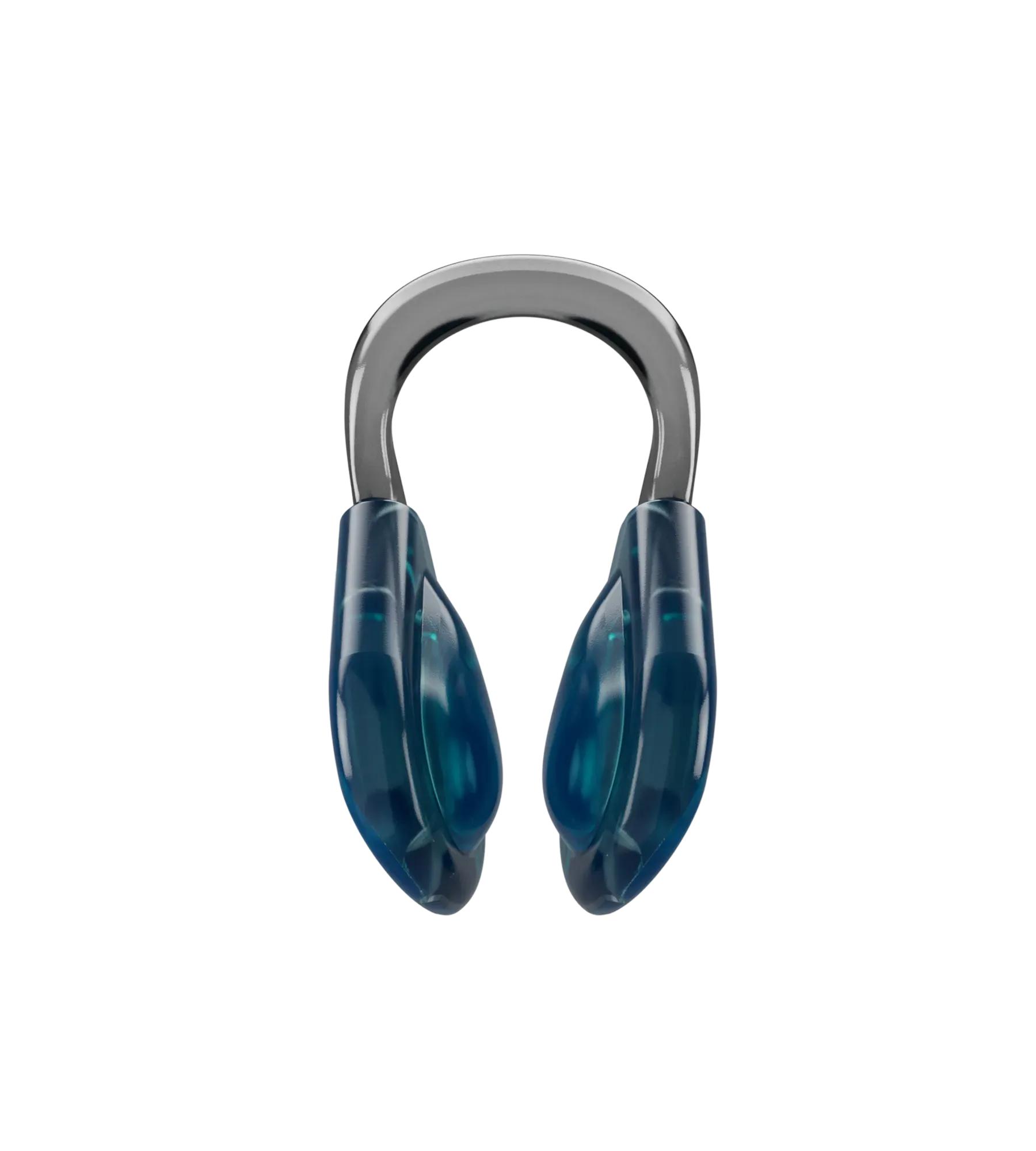 Unisex Adult Biofuse Textured Pad Nose Clip - Blue & Grey - Image 4