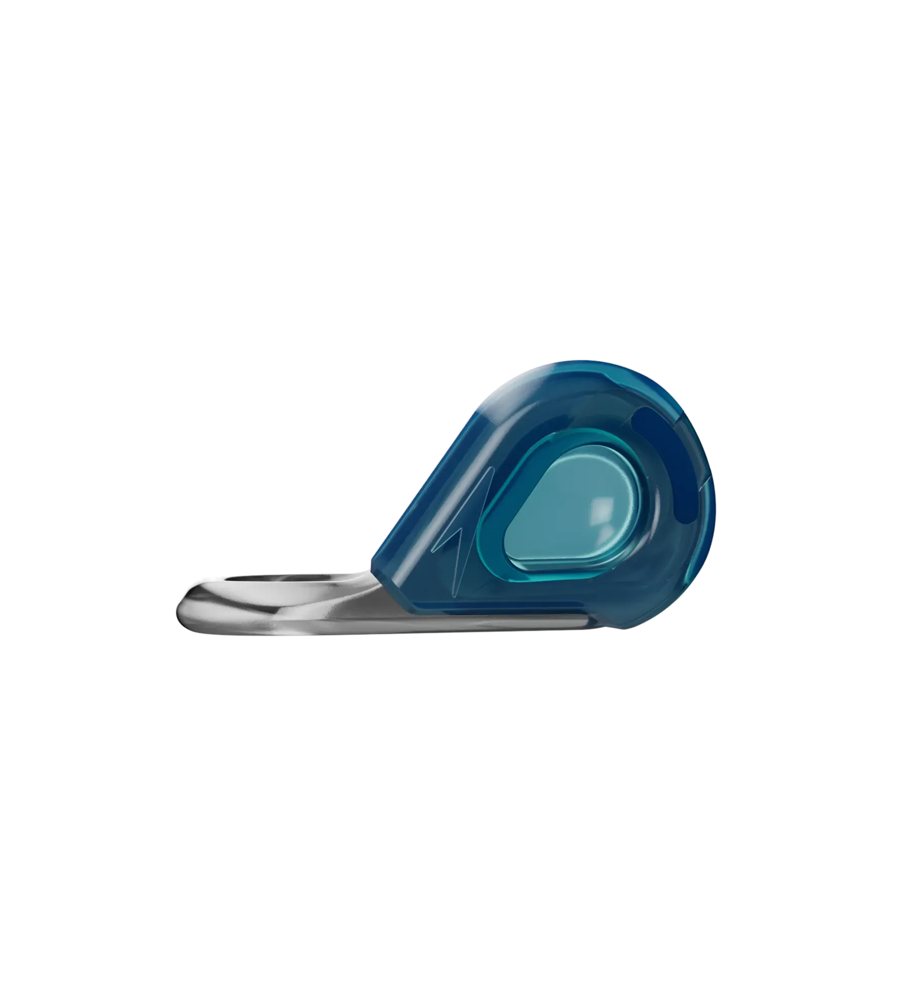 Unisex Adult Biofuse Textured Pad Nose Clip - Blue & Grey - Image 5