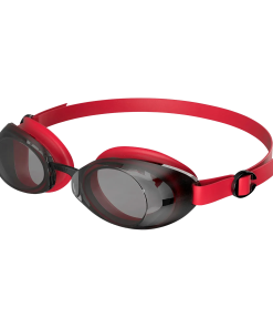 Unisex Adult Jet 2.0 Smoke Tint Anti Fog Lens Swim Goggles - Red & Smoke