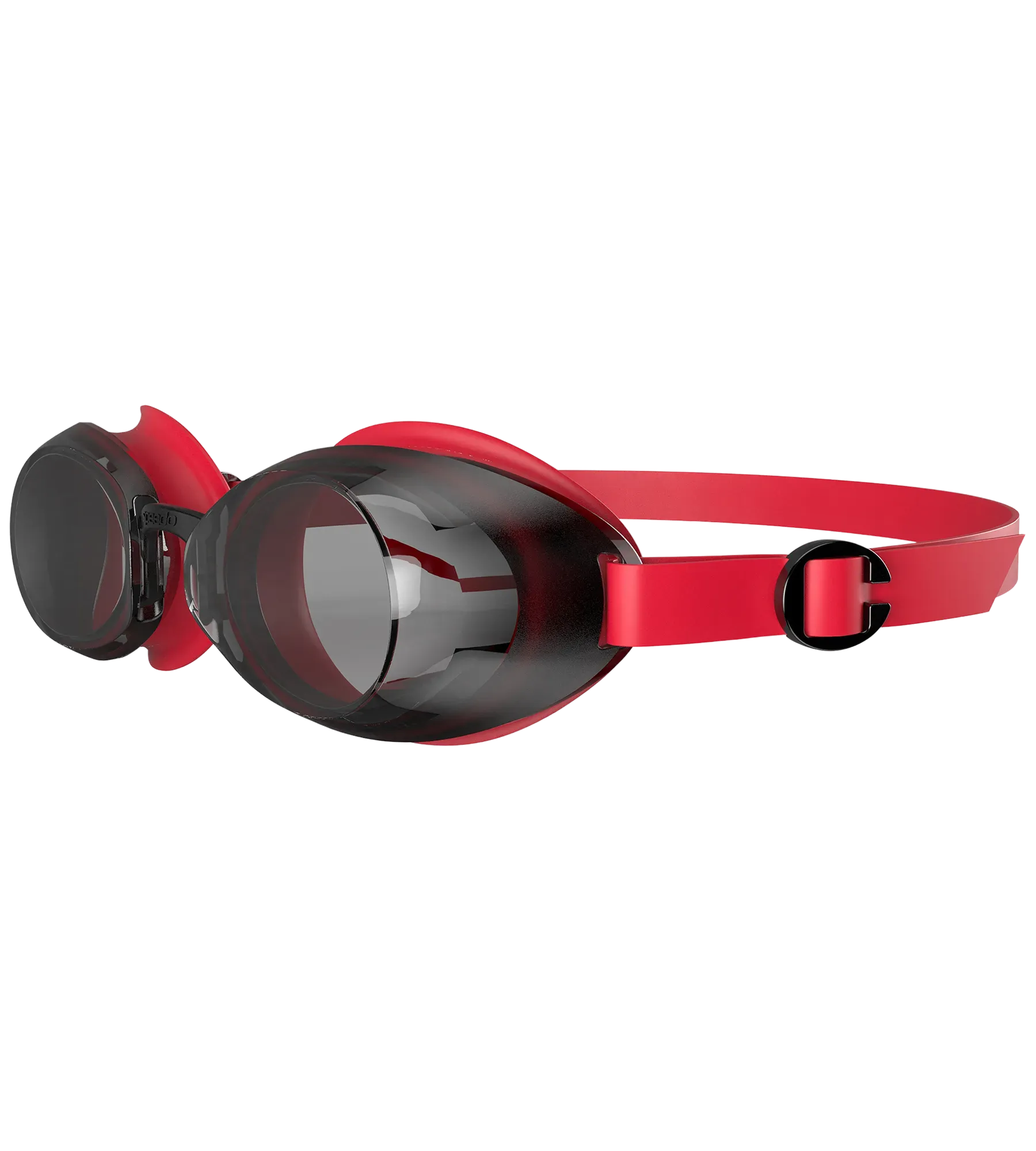 Unisex Adult Jet 2.0 Smoke Tint Anti Fog Lens Swim Goggles - Red & Smoke - Image 4