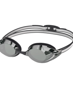 Unisex Adult Vanquisher 3.0 Mirror Smoke Lens Swim Goggles - Black
