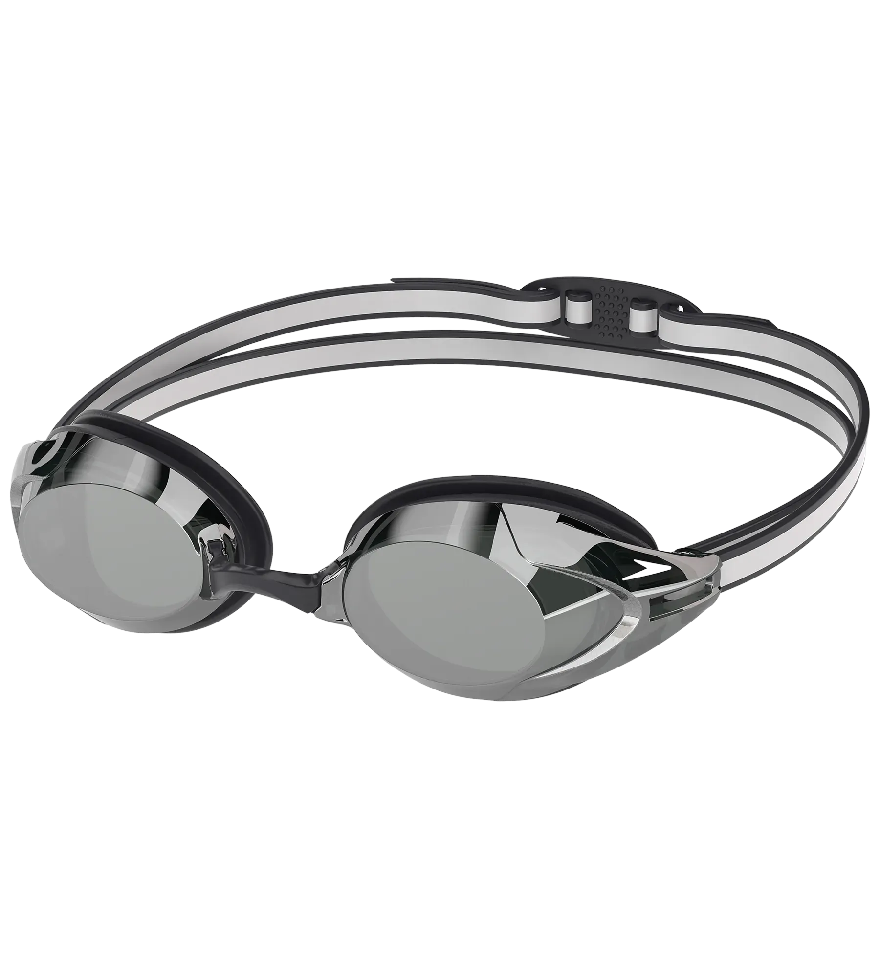 Unisex Adult Vanquisher 3.0 Mirror Smoke Lens Swim Goggles - Black - Image 2