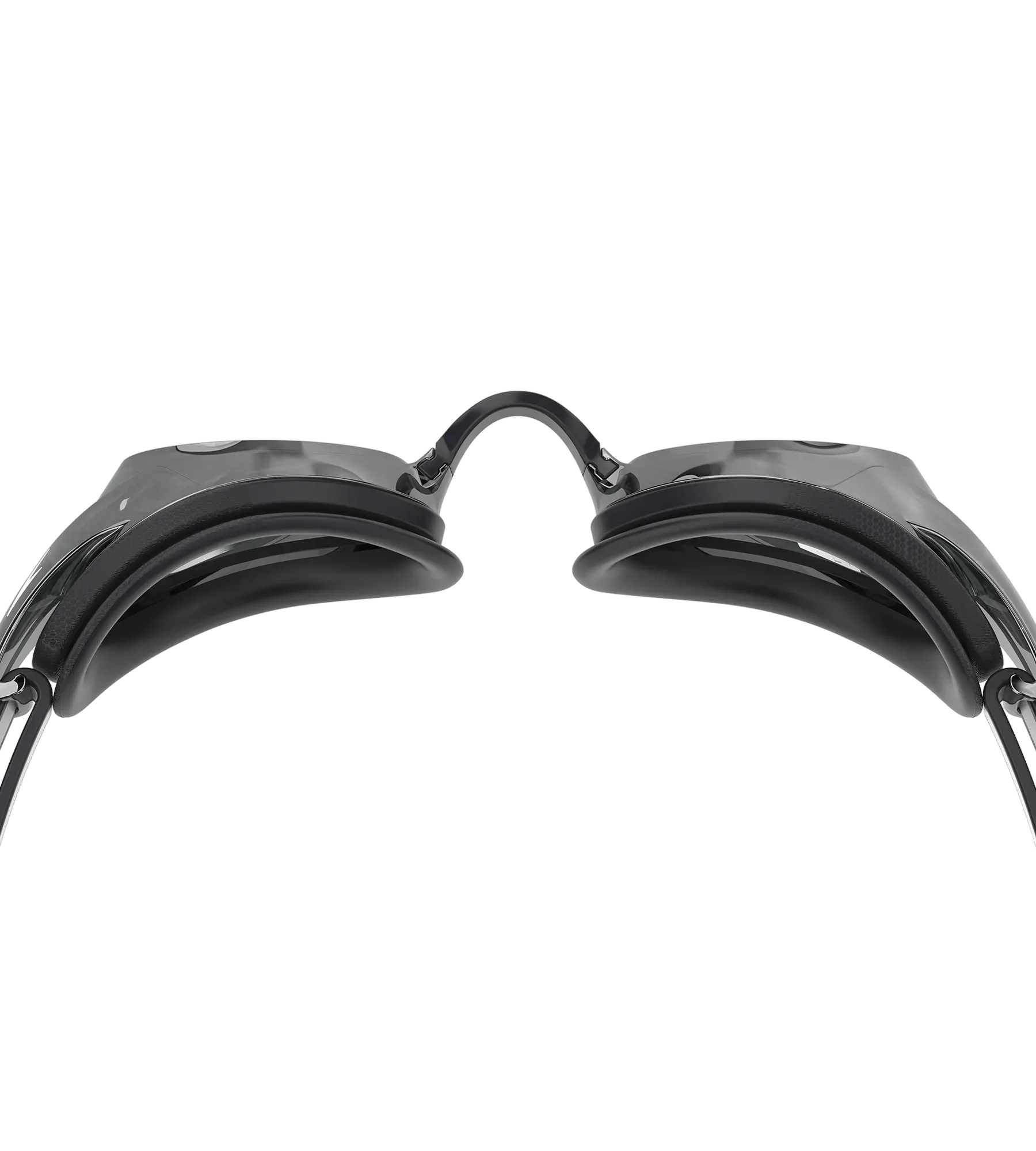 Unisex Adult Vanquisher 3.0 Mirror Smoke Lens Swim Goggles - Black - Image 5