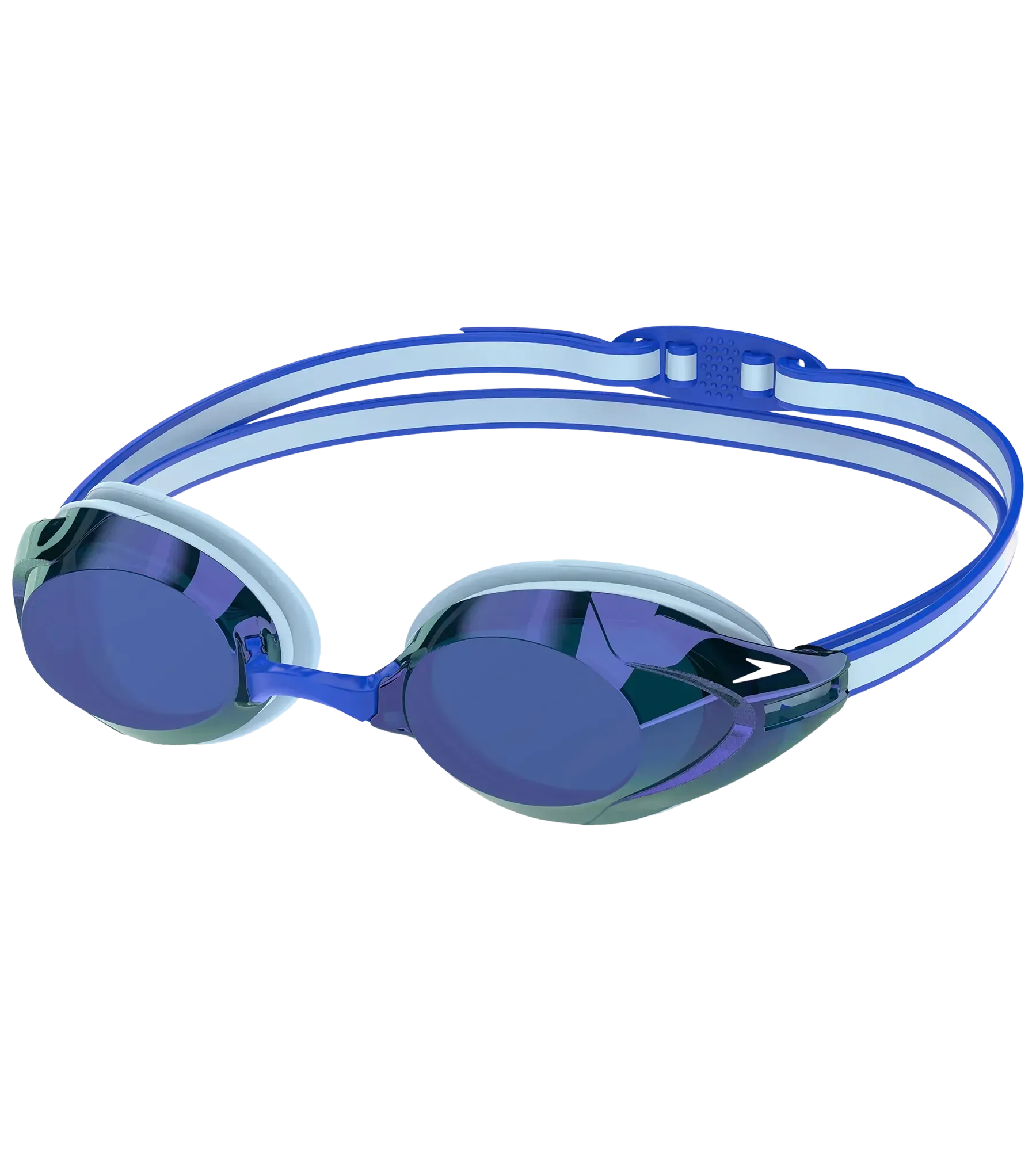 Unisex Adult Vanquisher 3.0 Mirror Blue Lens Swim Goggles - Blue