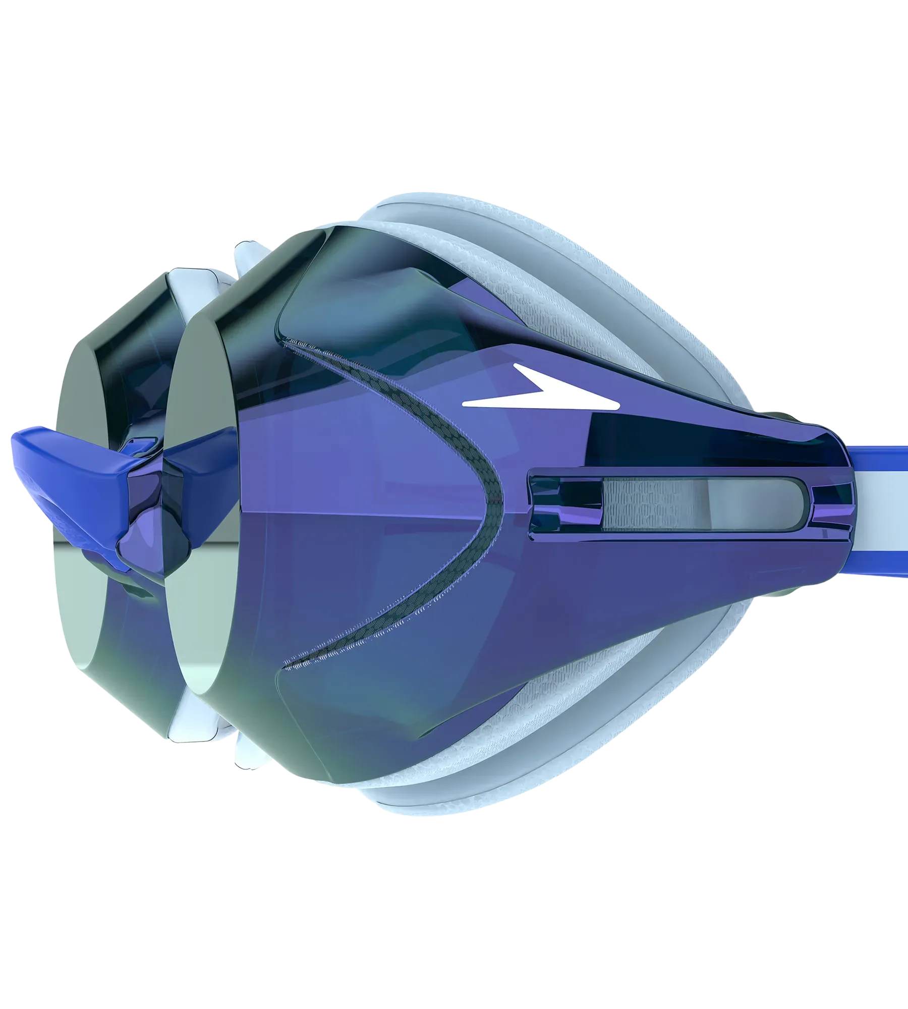 Unisex Adult Vanquisher 3.0 Mirror Blue Lens Swim Goggles - Blue - Image 4