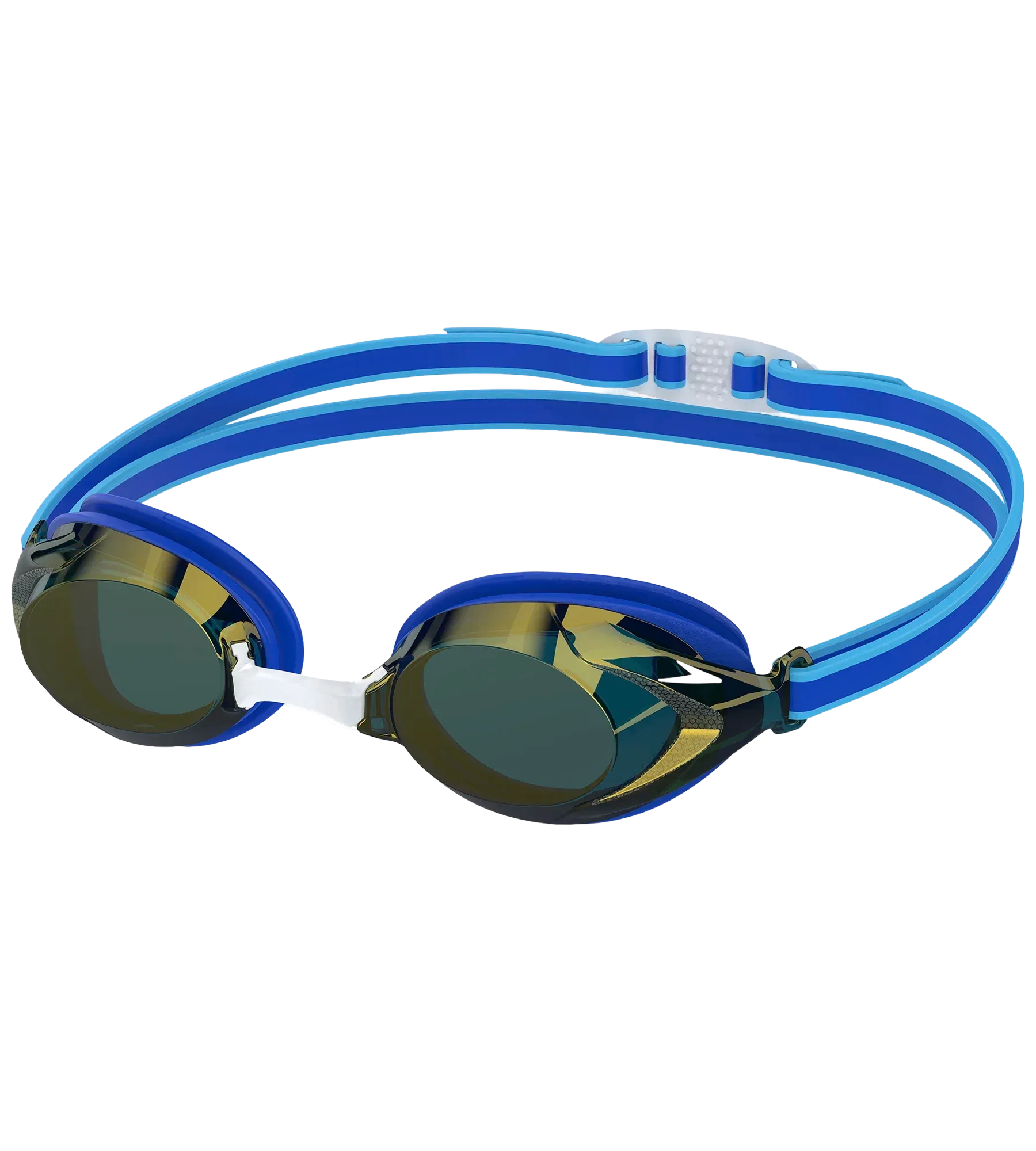 Unisex Kids Vanquisher 3.0 Mirror Lens Swim Goggles (Age Range - 6-14 Years) - Blue