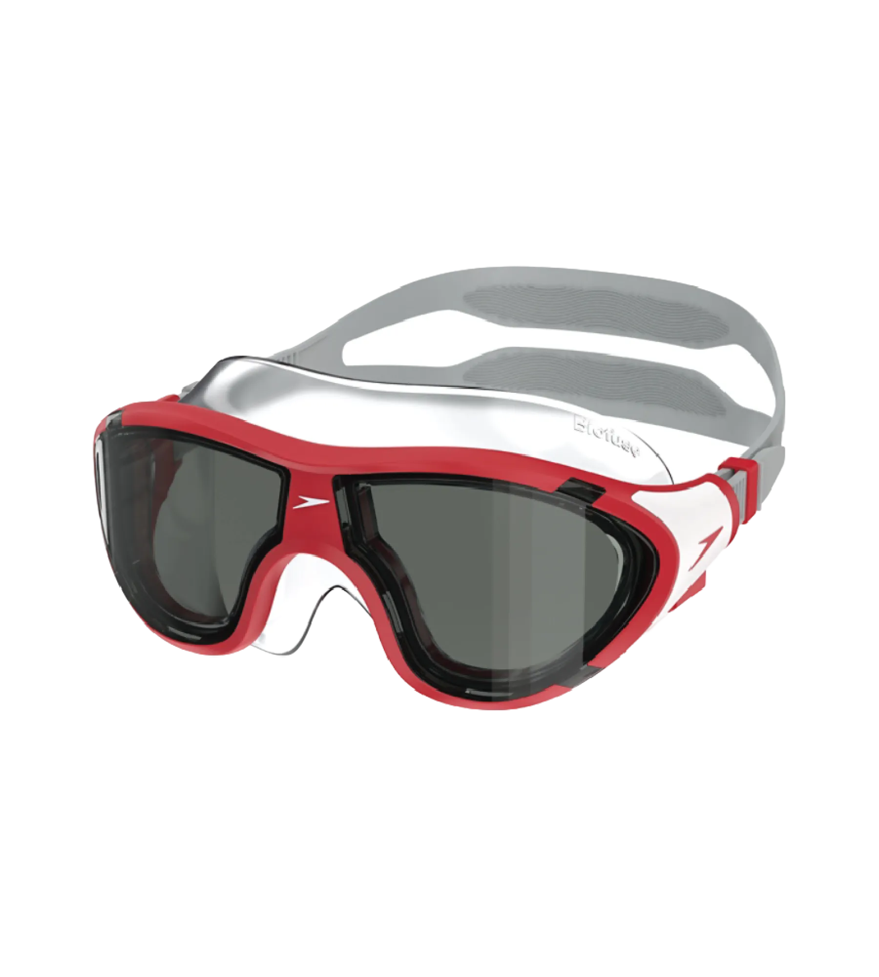 Unisex Kids Biofuse 2.0 Mask Anti Fog Coated Lens Swim Goggles For Boys and Girls - High Risk Red