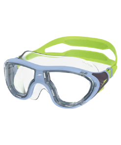 Unisex Kids Biofuse 2.0 Mask Anti Fog Coated Lens Swim Goggles For Boys and Girls - Lagoon Blue & Celeste