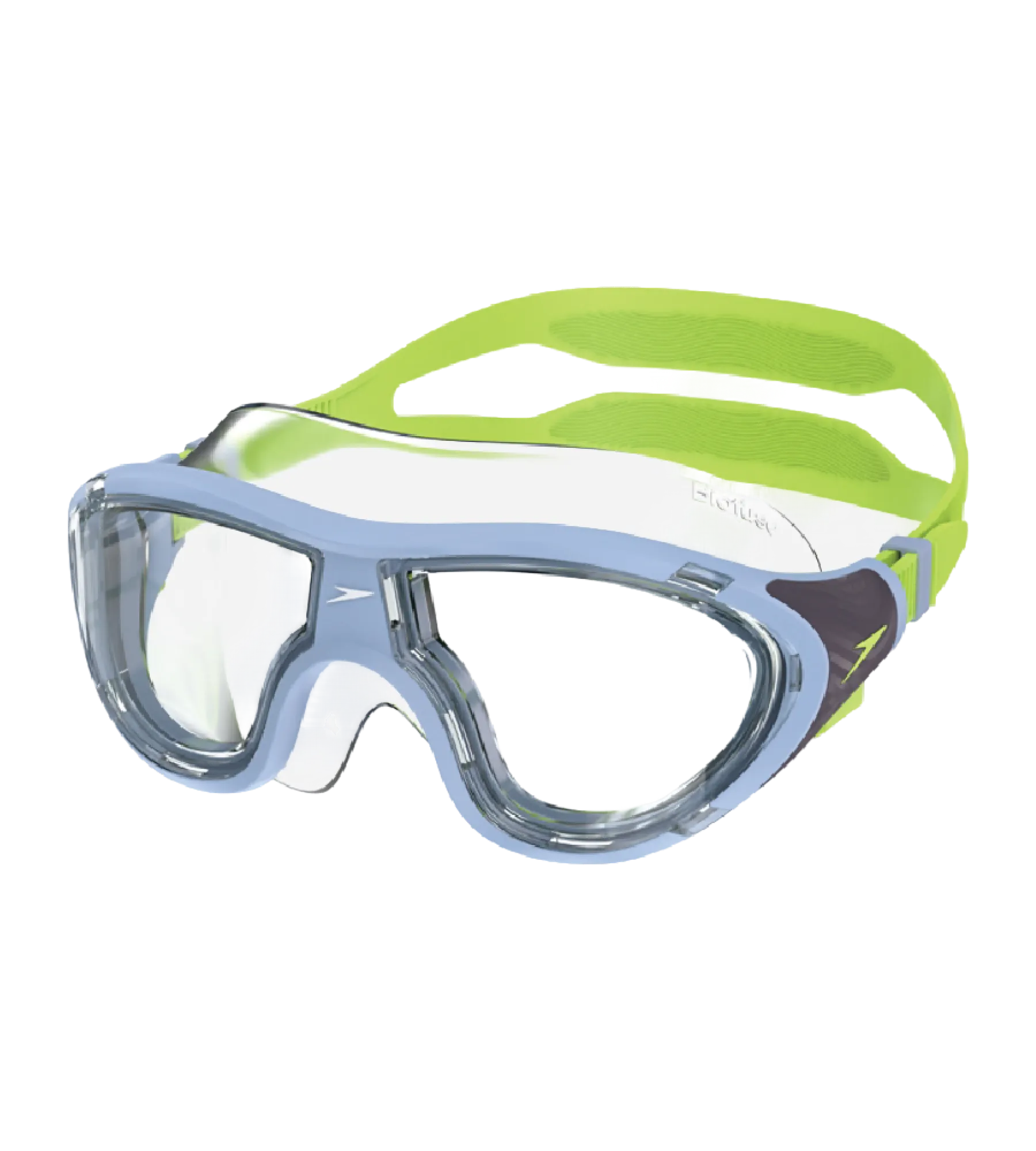 Unisex Kids Biofuse 2.0 Mask Anti Fog Coated Lens Swim Goggles For Boys and Girls - Lagoon Blue & Celeste