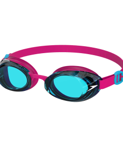 Unisex Kids Jet 2.0 Anti Fog coated lens Swim Goggles (Age Range - 6-14 Years) - Pink & Blue