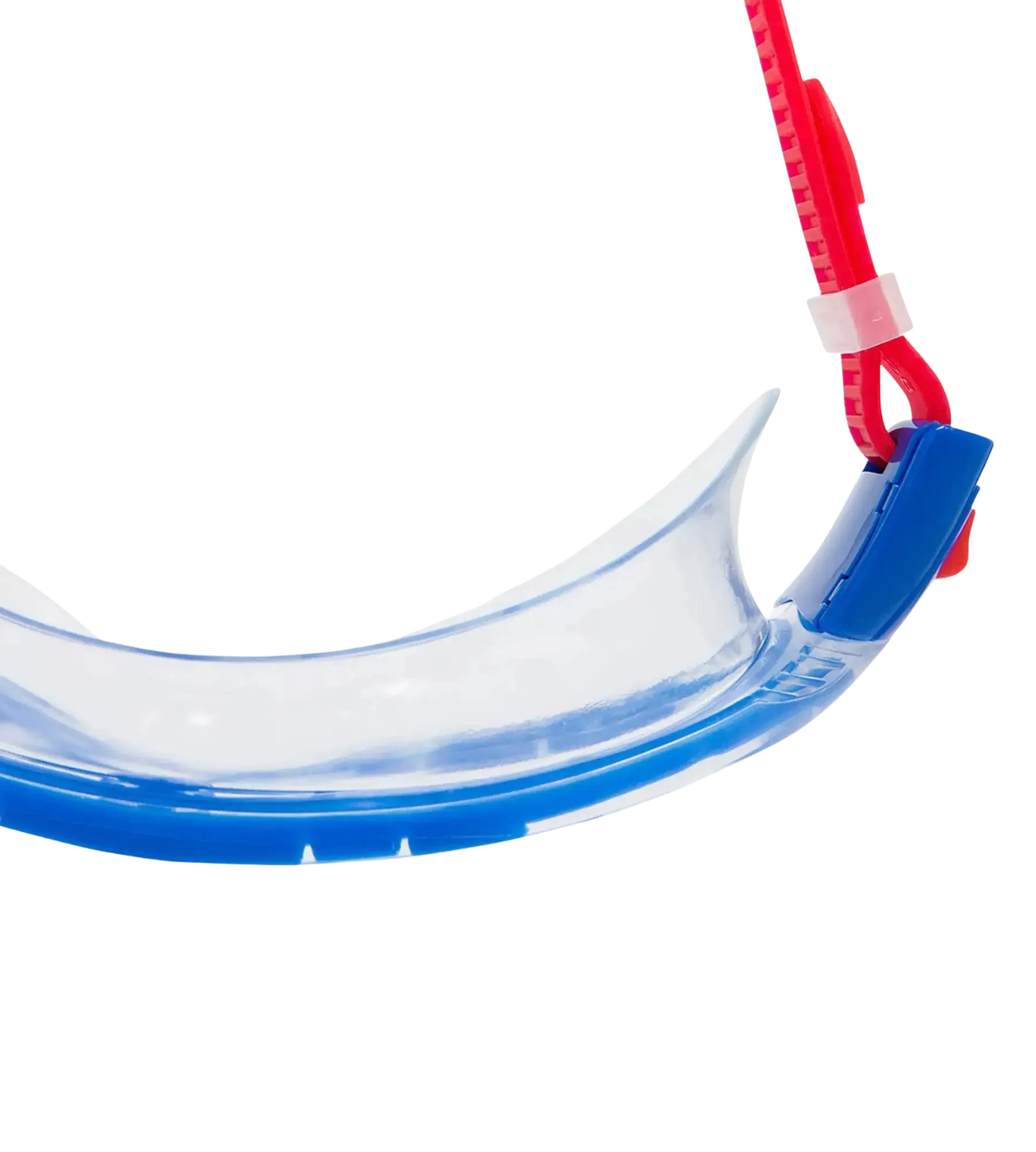 Unisex Kids Rift Clear-Lens Goggles - Lava Red & Beautiful Blue - Image 4