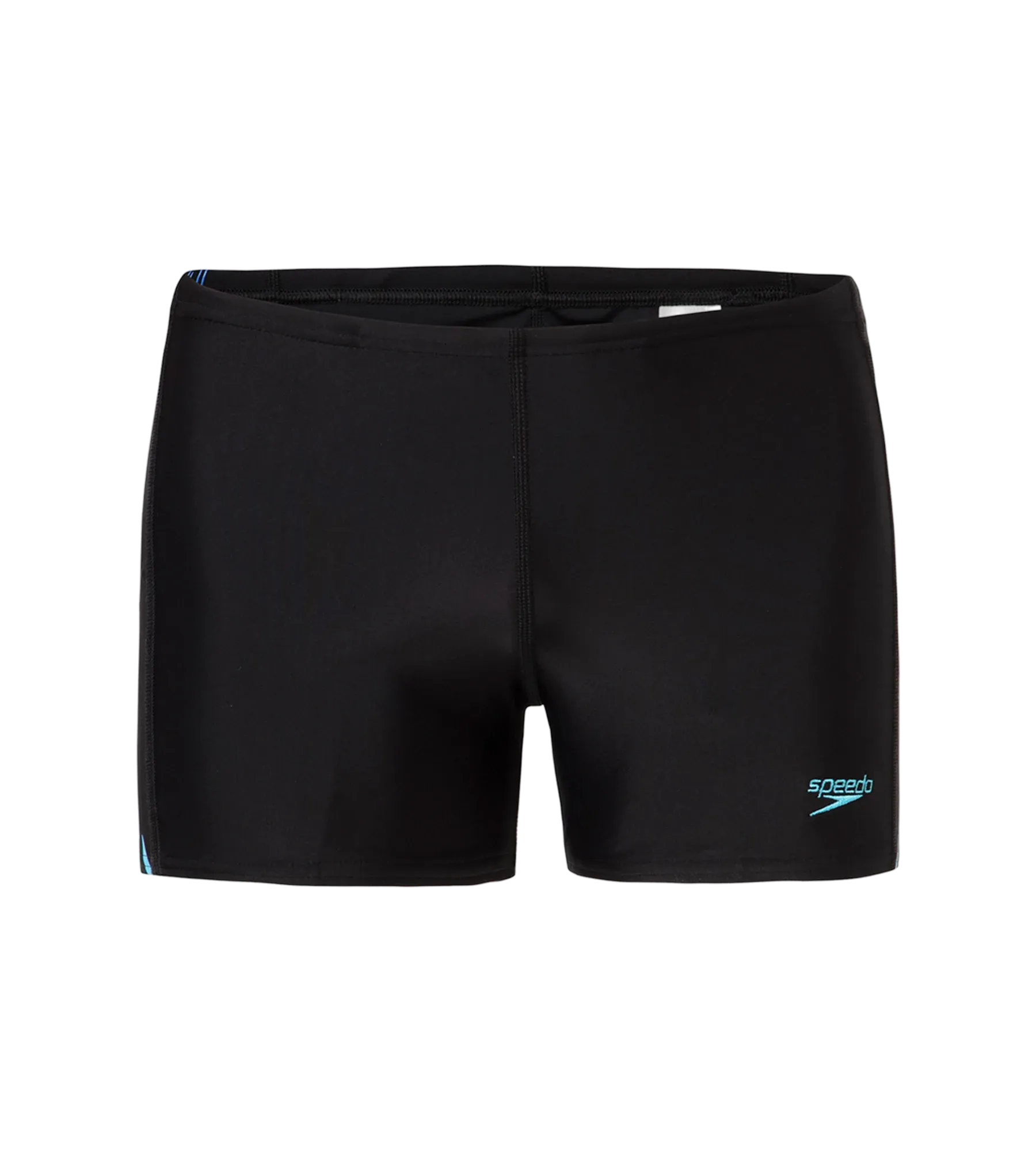 Men's Endurance10 Tech Print Placement Panel Aquashort - Black. Cobalt Pop & Picton Blue - Image 11