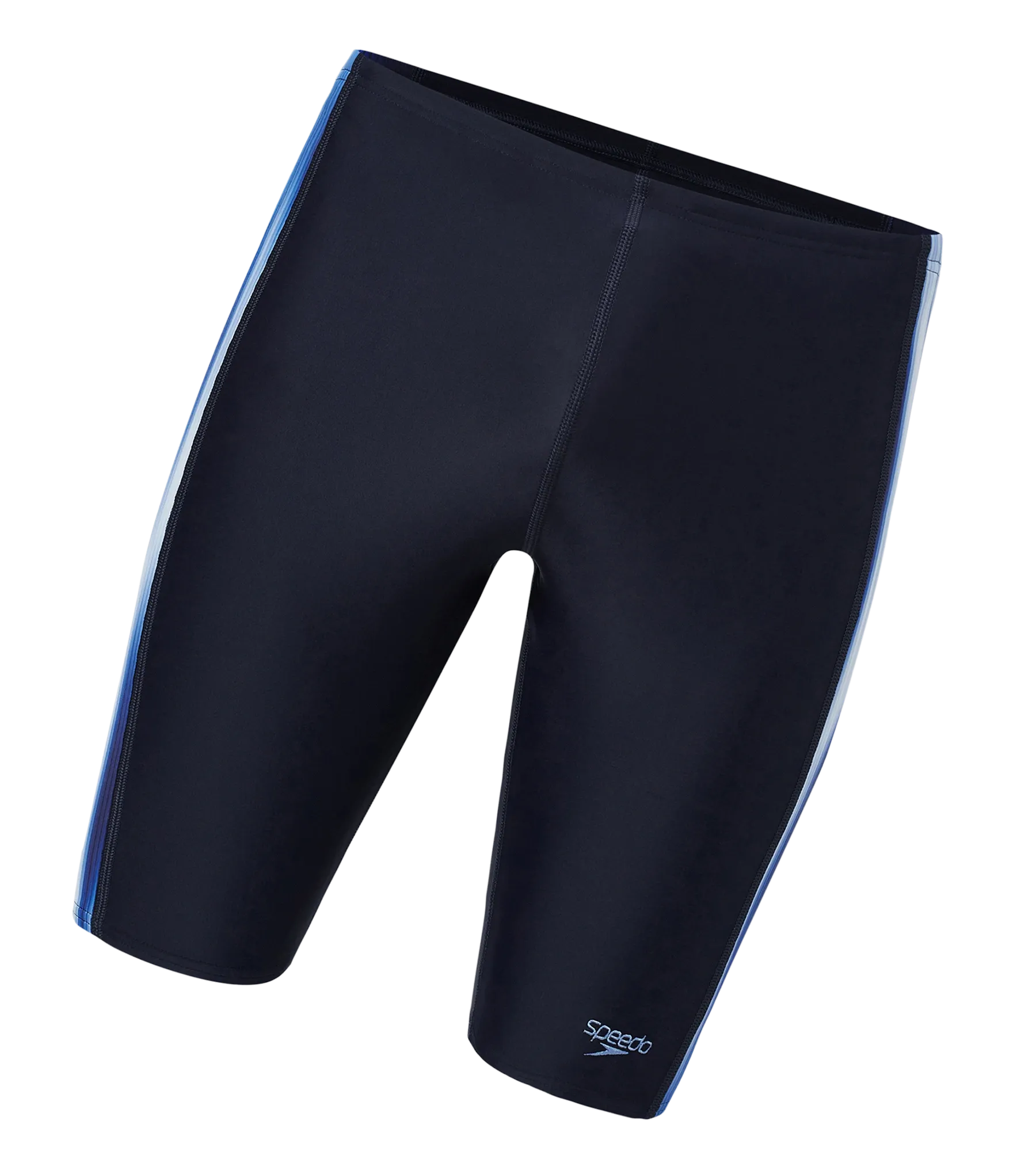 Men's Endurance10 Tech Panel Print Jammer - True Navy & Periwinkle Blue - Image 12