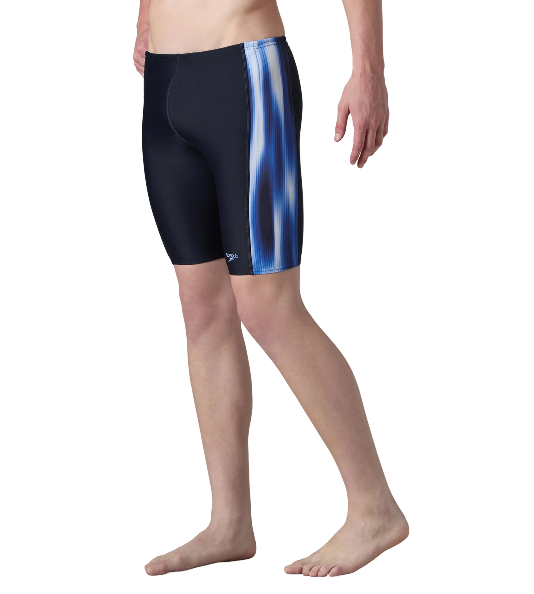 Men's Endurance10 Tech Panel Print Jammer - True Navy & Periwinkle Blue
