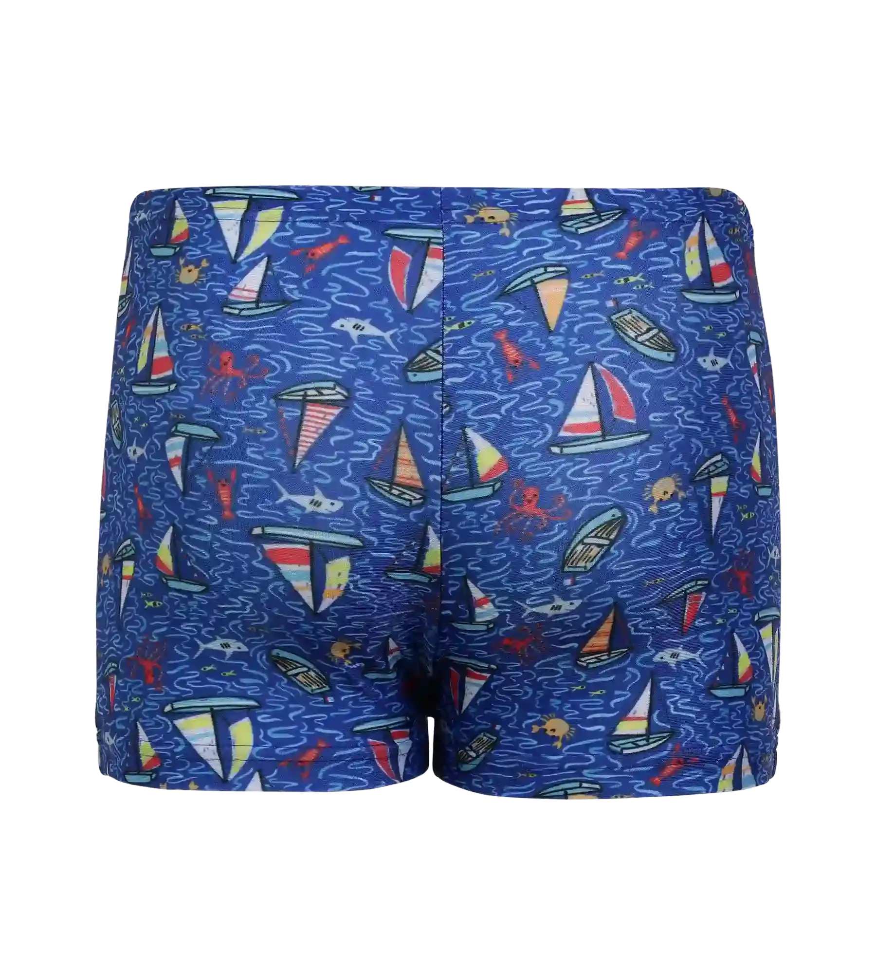 Tots Recycled Endura Brite Digital Print Aquashort For Boys - True Cobalt & Picton Blue - Image 4