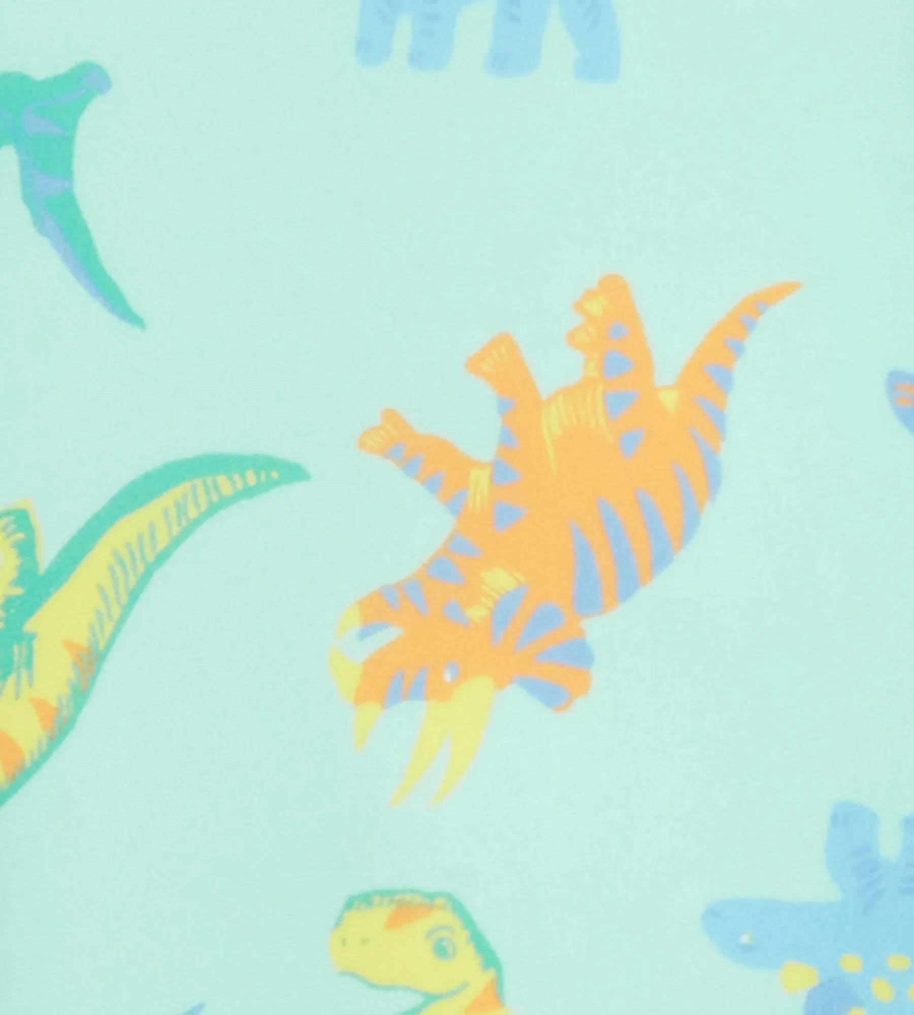 Tots Unisex Endurance10 Printed Essential Legsuit For Boys and Girls - Fish Tank & Periwinkle Blue - Image 8