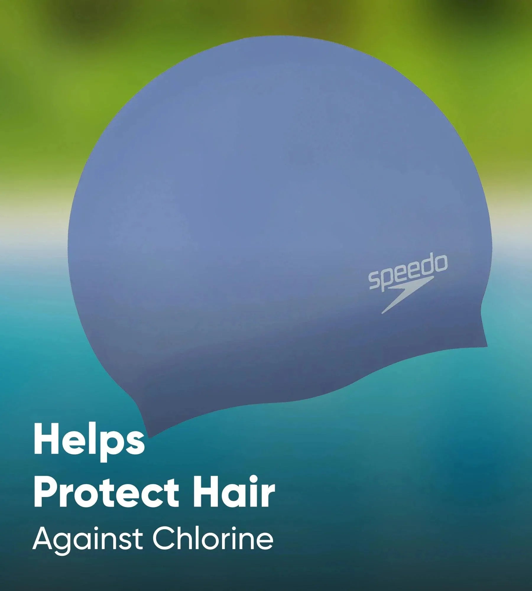 Women's Long Hair Silicone Swim Caps - Ecstatic - Image 6
