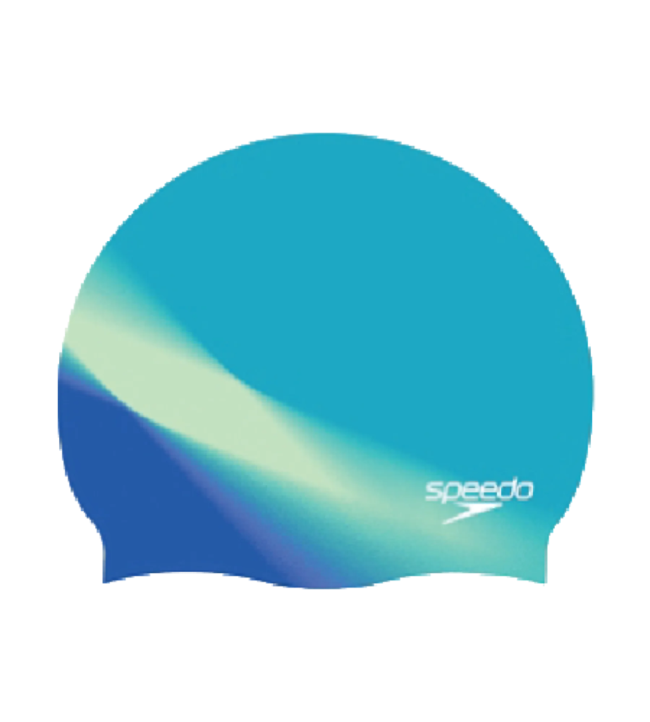 Unisex Adult Multicolor Silicone Swim Cap For Men and Women - Sna Anthracite