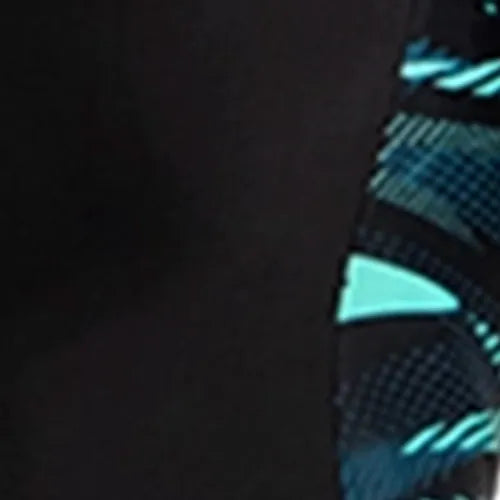 Women's Endurance10 Two Piece Closedback Full Body Suit - Black. Dark Teal & Arctic Glass - Image 16