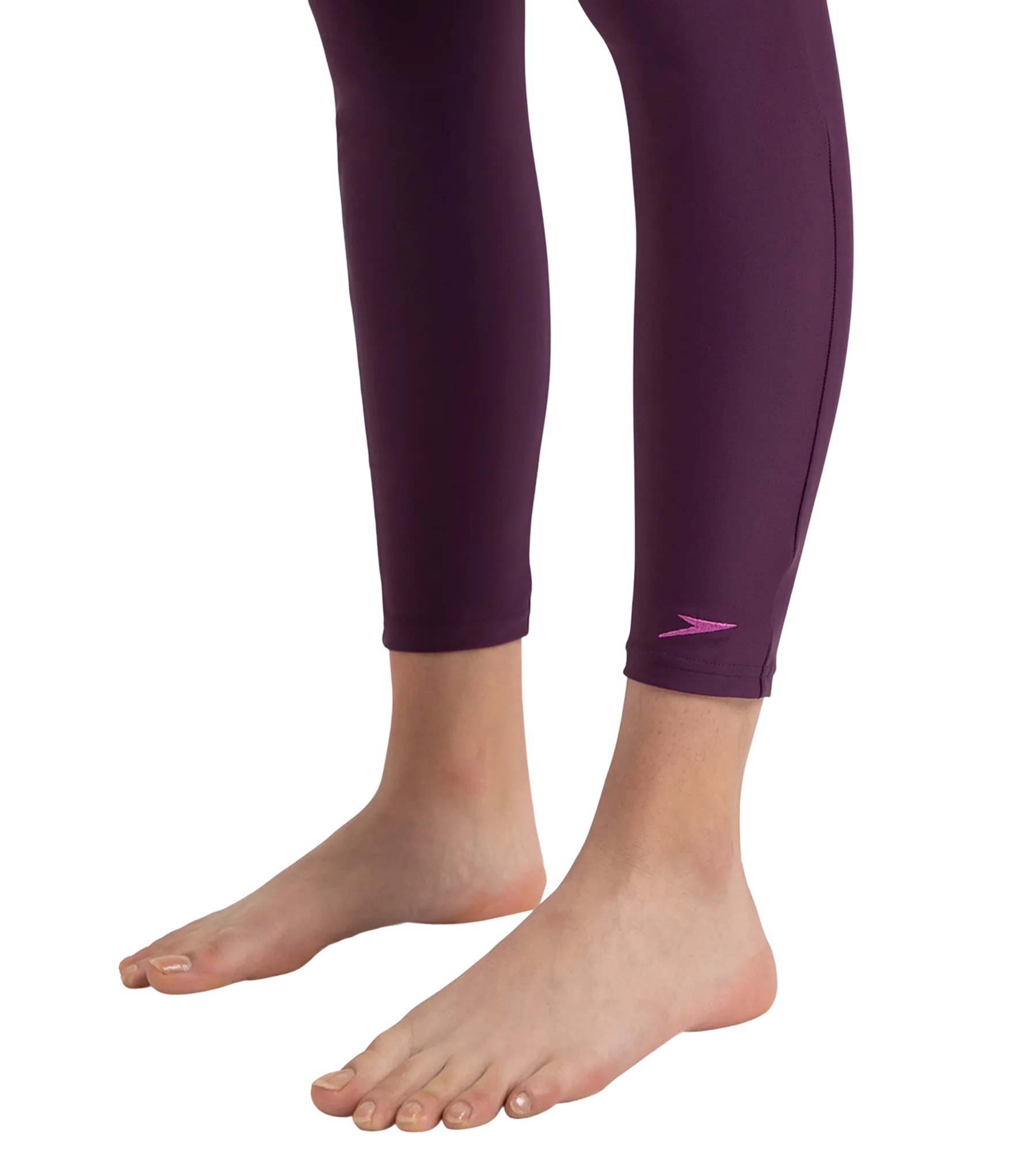 Women's Enduraflex Two Piece Closedback Full Body Suit - Plum Dandy. Coral Sands & Neon Violet - Image 11