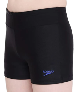 Boy's Endurance 10 Essential Houston Aquashort - Black & Blue Flame