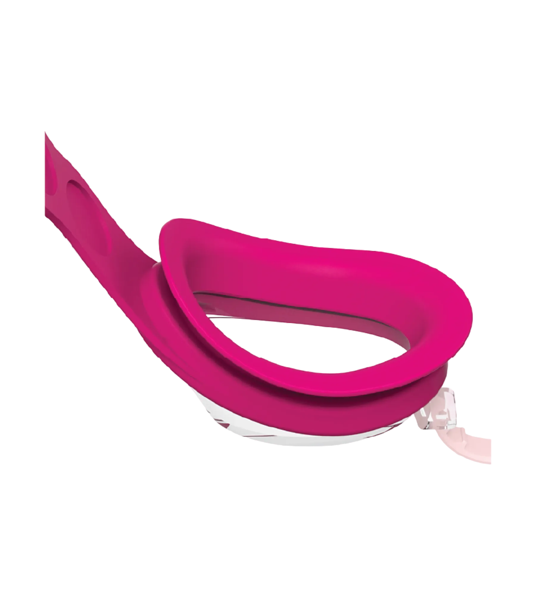 Kids Sea Squad Spot Anti Fog Clear Lens Swim Goggles For Tots - Blossom. Electric Pink & Clear - Image 4
