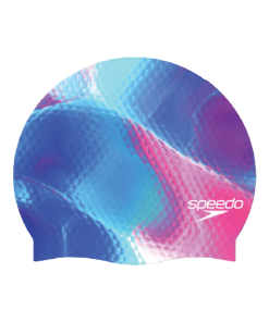 Unisex Adult Slogan Print Silicone Swim Cap For Men and Women - Lazy Daisy