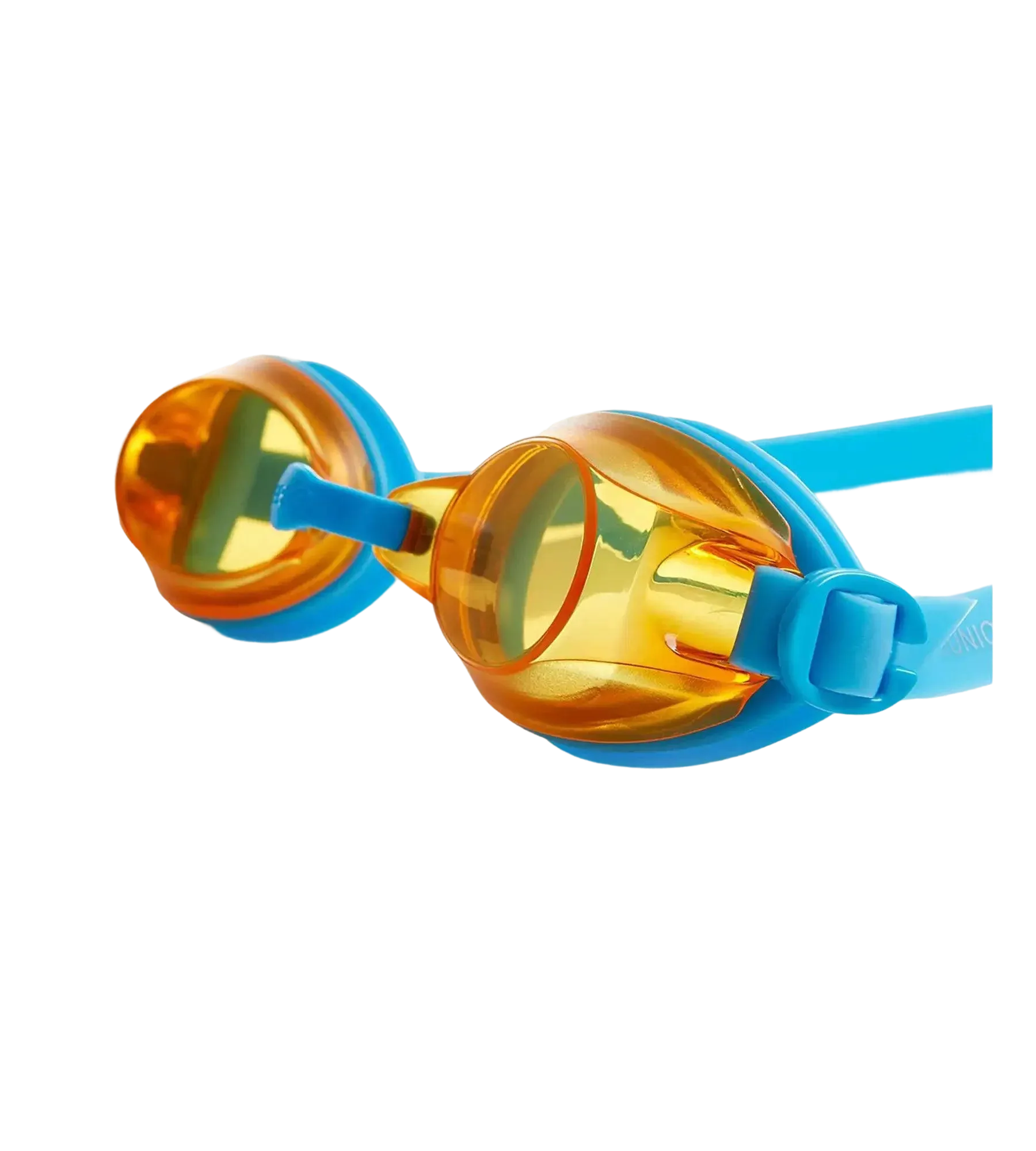 Unisex Kids Jet Tint-Lens Goggles (Age Range - 6-14 Years) - Blue & Orange - Image 8