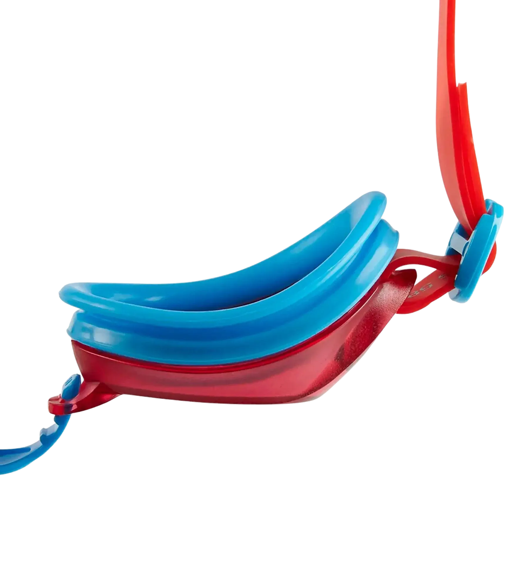 Unisex Kids Jet Tint-Lens Goggles (Age Range - 6-14 Years) - Turquoise & Lava Red - Image 6