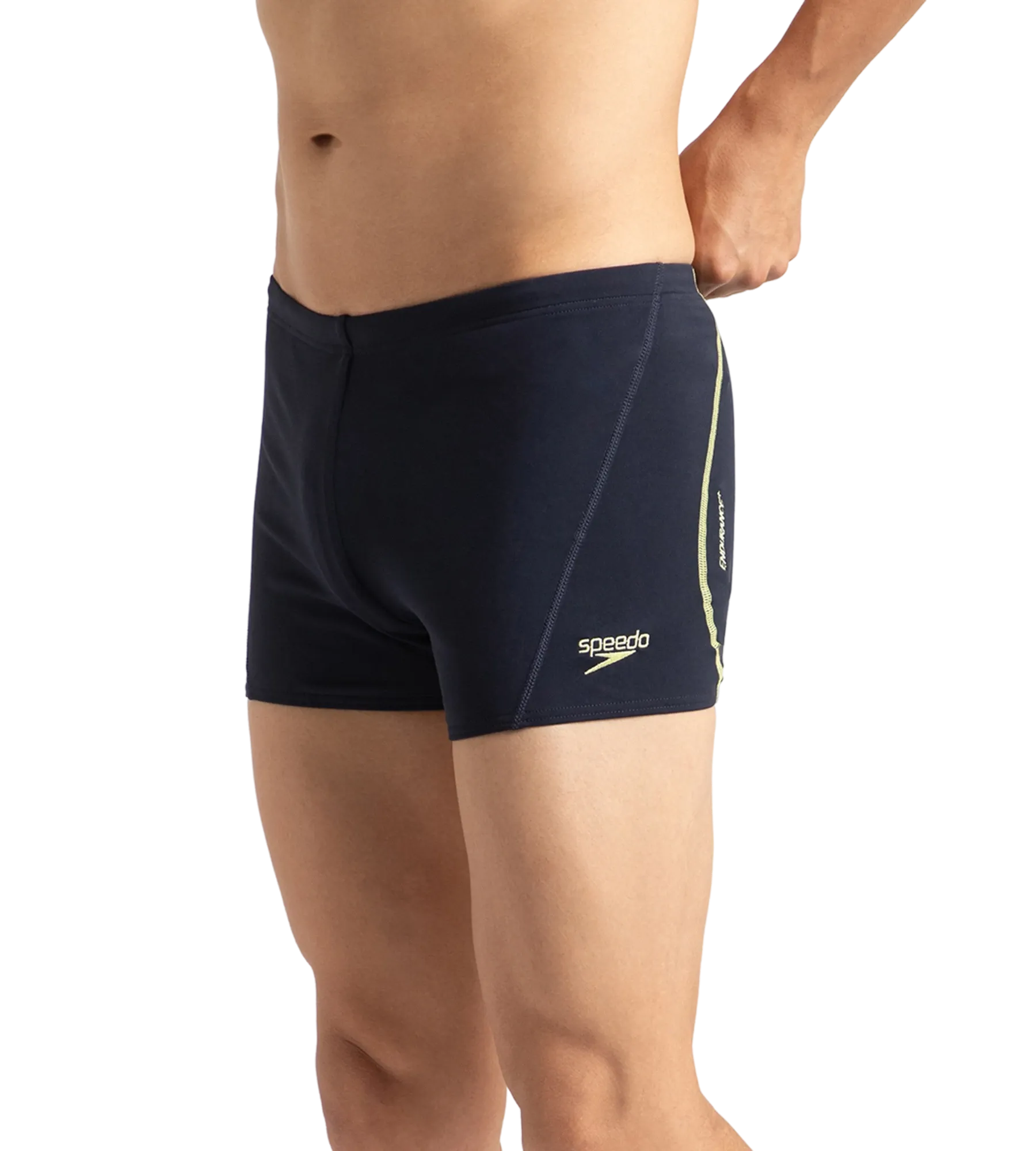 Men's Endurance+ Essential Splice Aquashort - True Navy & Spritz - Image 3