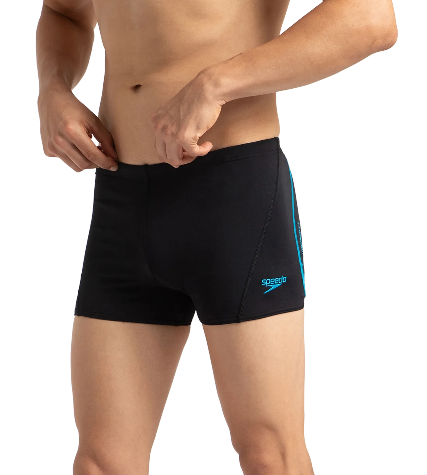 Men's Endurance+ Essential Splice Aquashort - Black & Bolt - Image 3