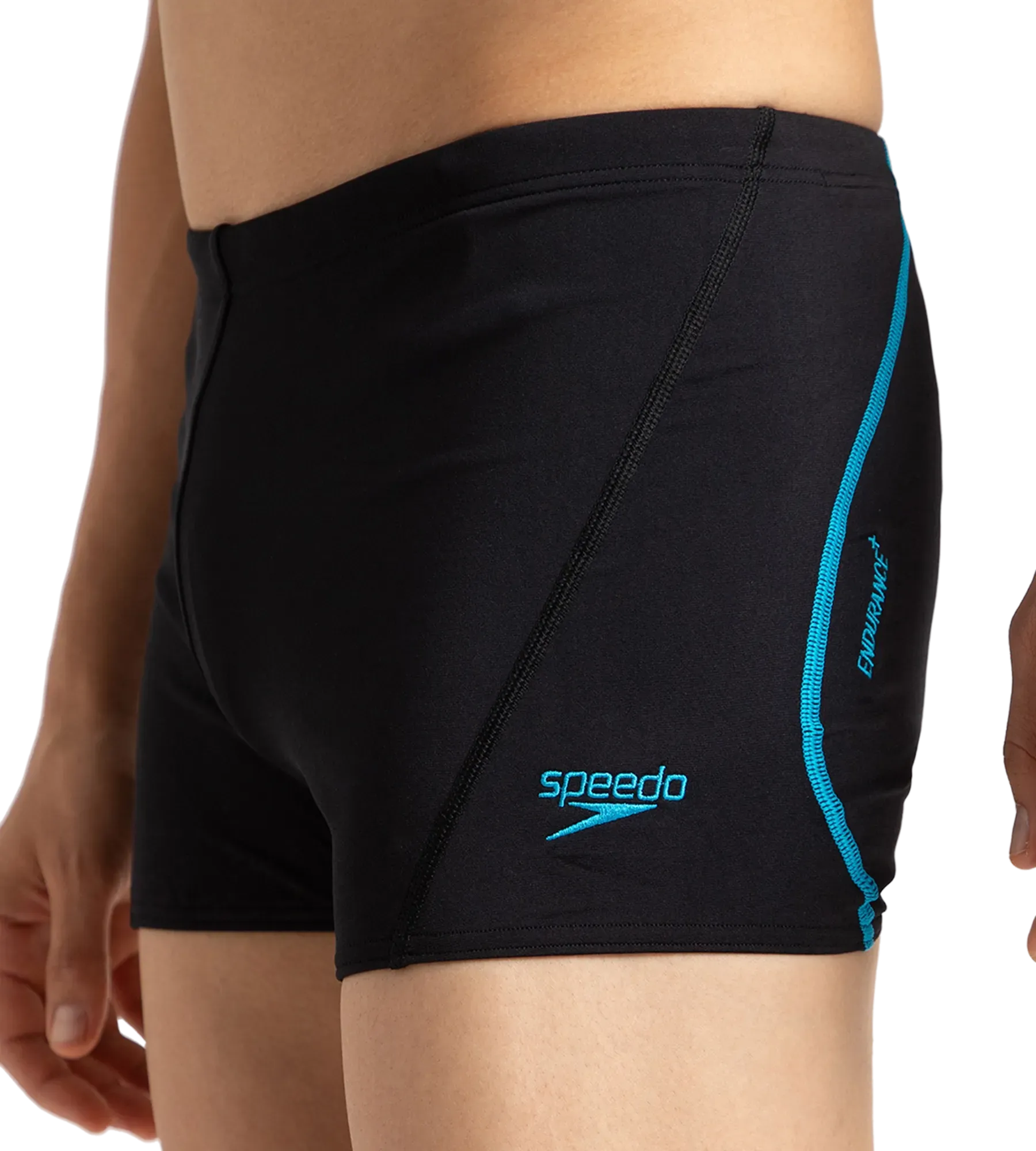 Men's Endurance+ Essential Splice Aquashort - Black & Bolt - Image 9