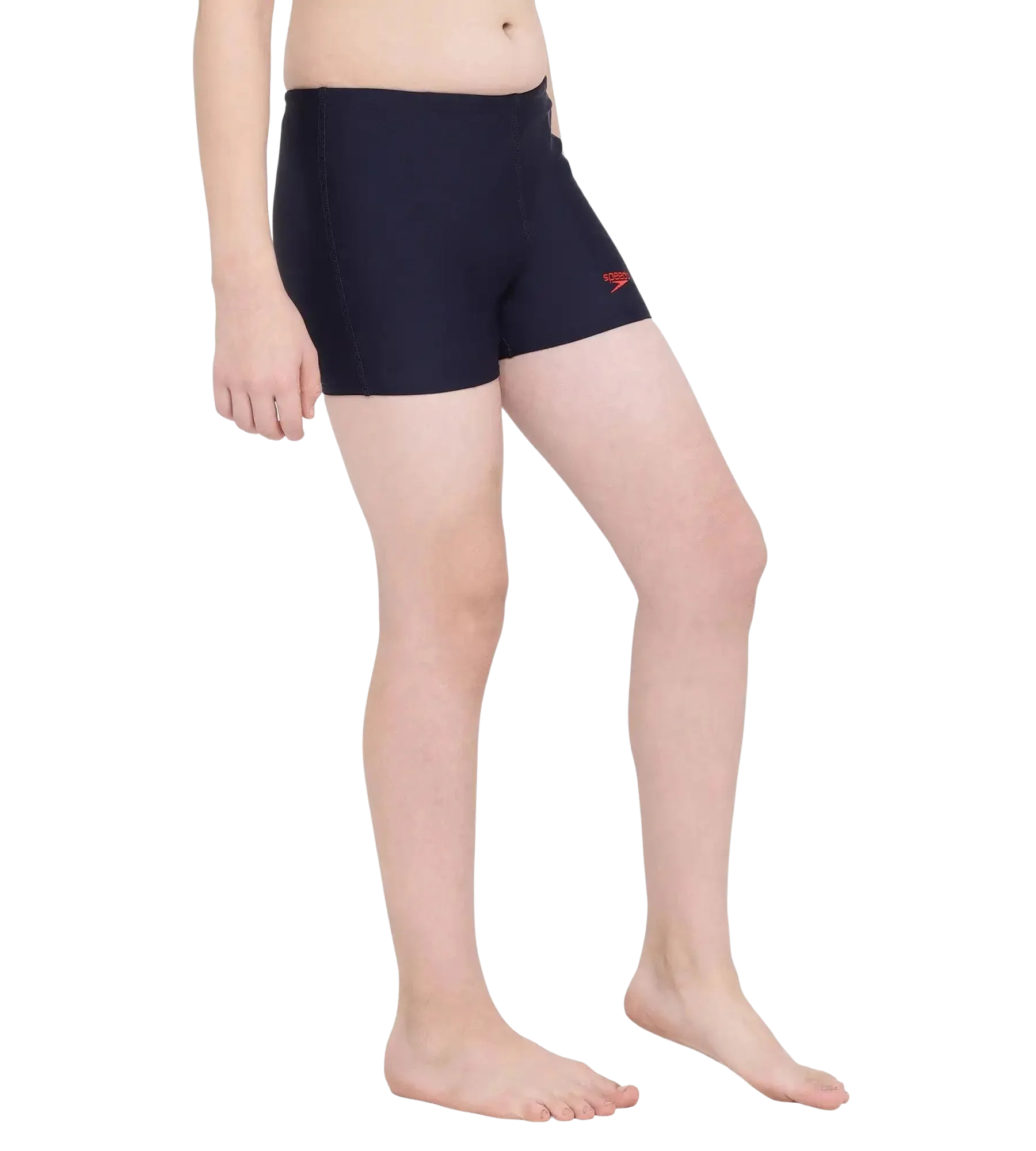 Boy's Endurance 10 Hyperboom Panel Aquashort - True Navy & Fed Red - Image 7