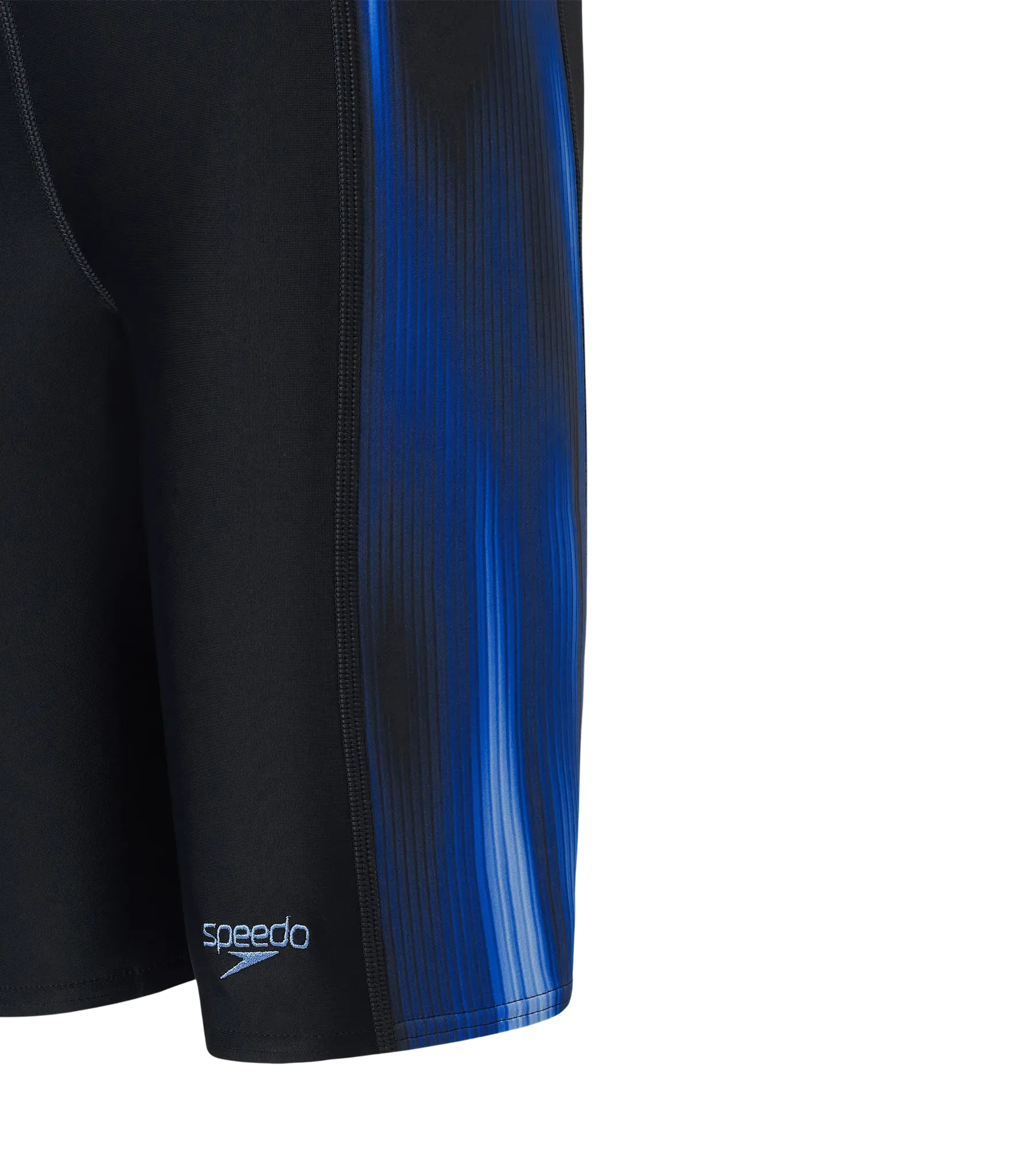 Boy's Endurance10 Side Panel Print Jammer - True Navy & Periwinkle Blue - Image 12